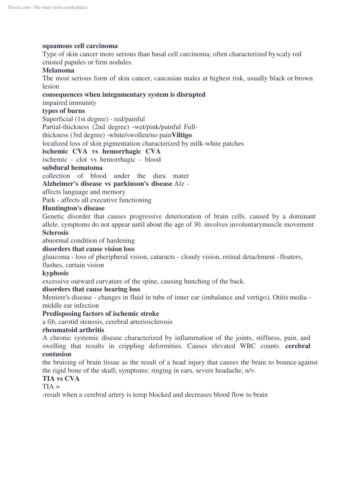 Pathophysiology WGUD236 Exam Study Guide Verified Answers IMG-1