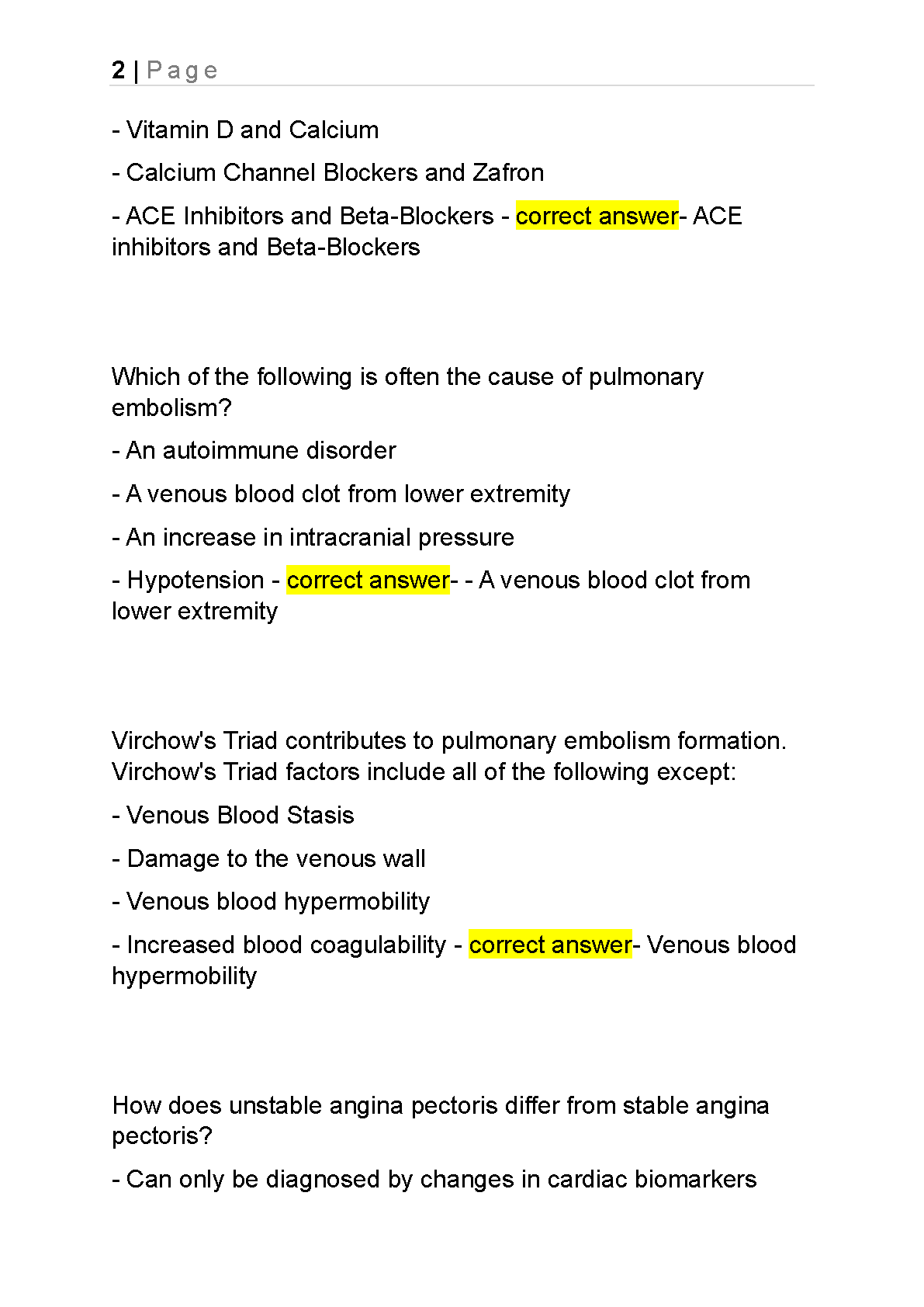 Fundamental Nursing Test Bank 2026/27 NCLEX Prep IMG-3