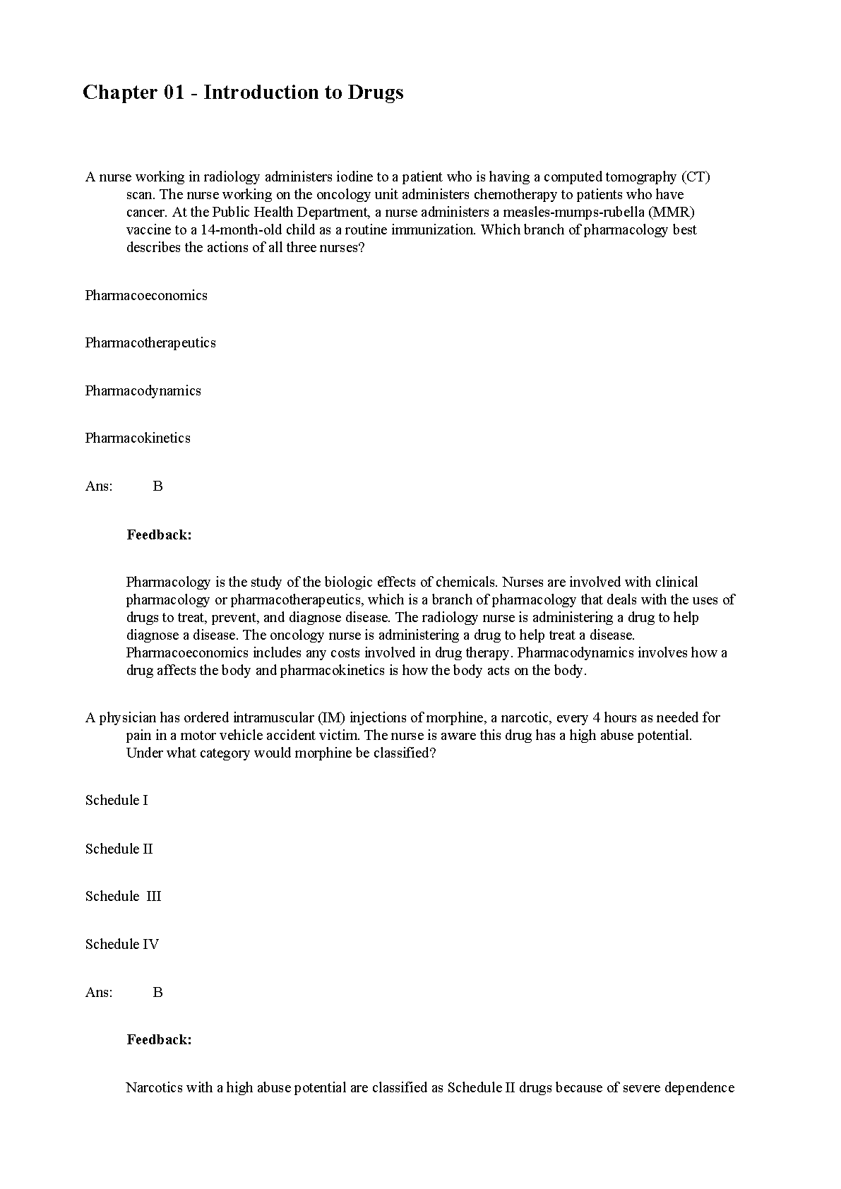 Karch's Focus on Nursing Pharmacology 8th Edition TEST BANK