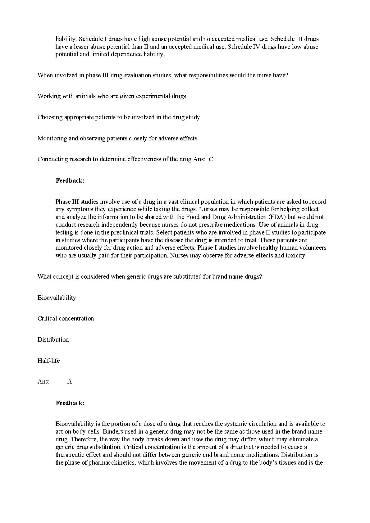 Karch's Focus on Nursing Pharmacology 8th Edition TEST BANK IMG-3