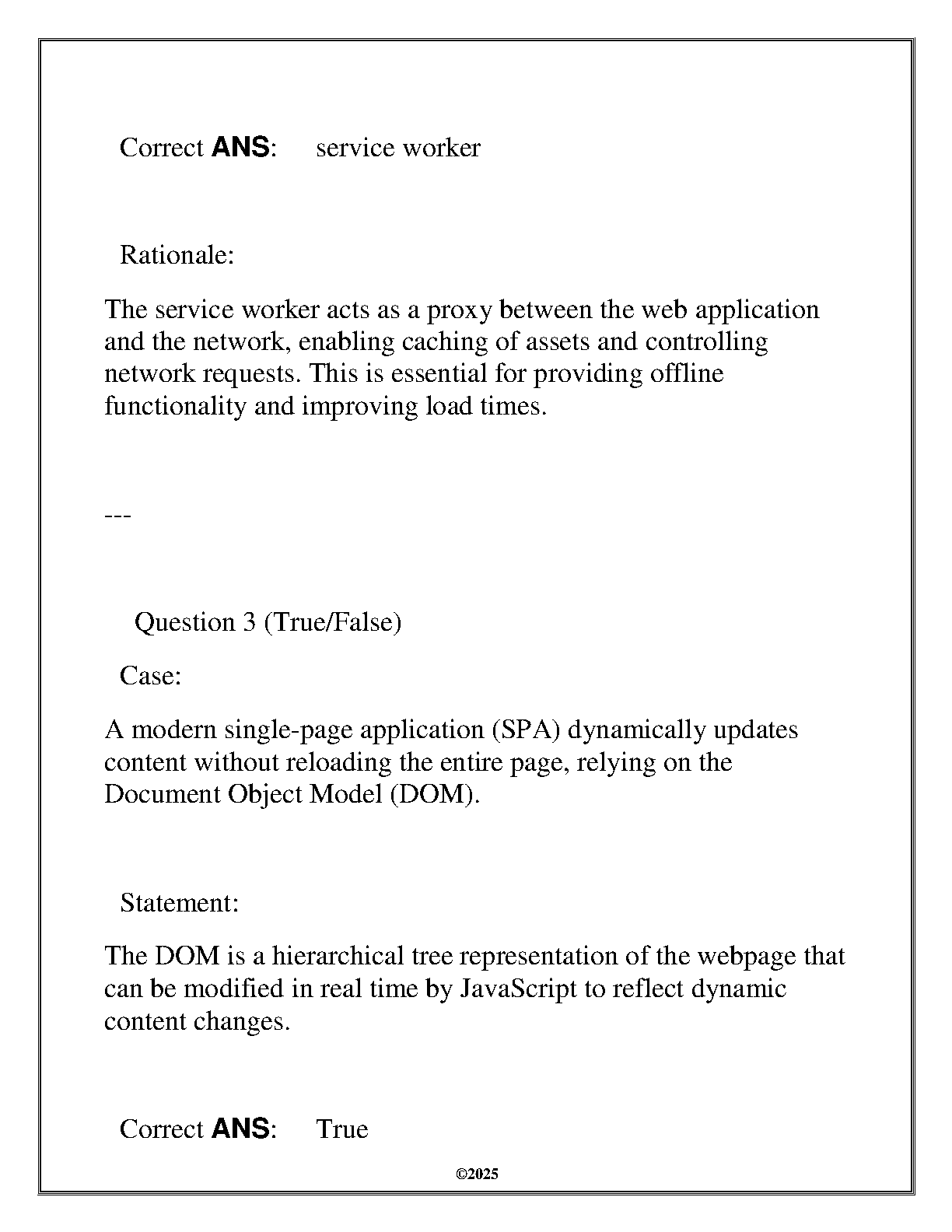 ITSW 2120 D276 Web Dev Final Exam Qs & A 2025 IMG-3