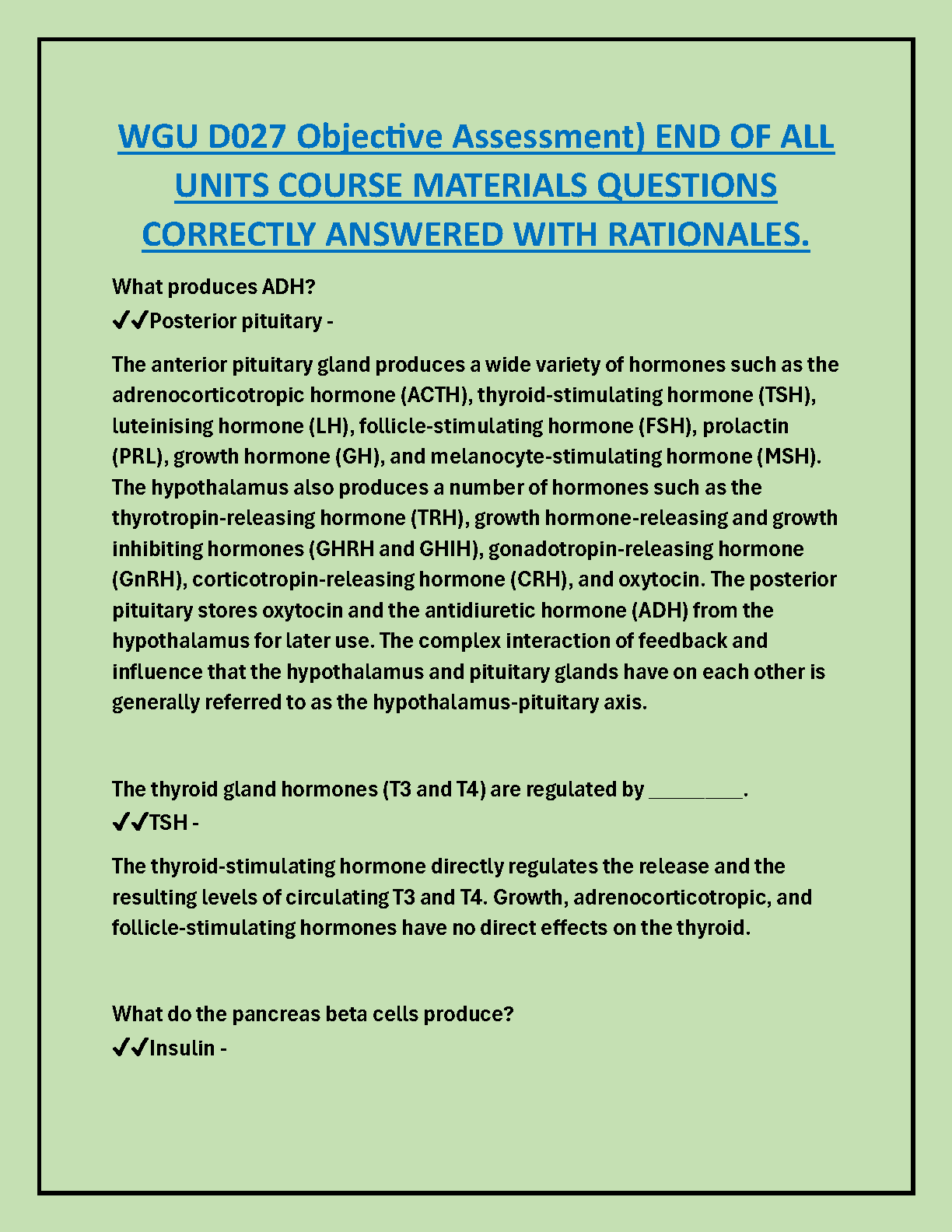 WGU D027 Objective Assessment Q&A with Rationales 2025 IMG-1