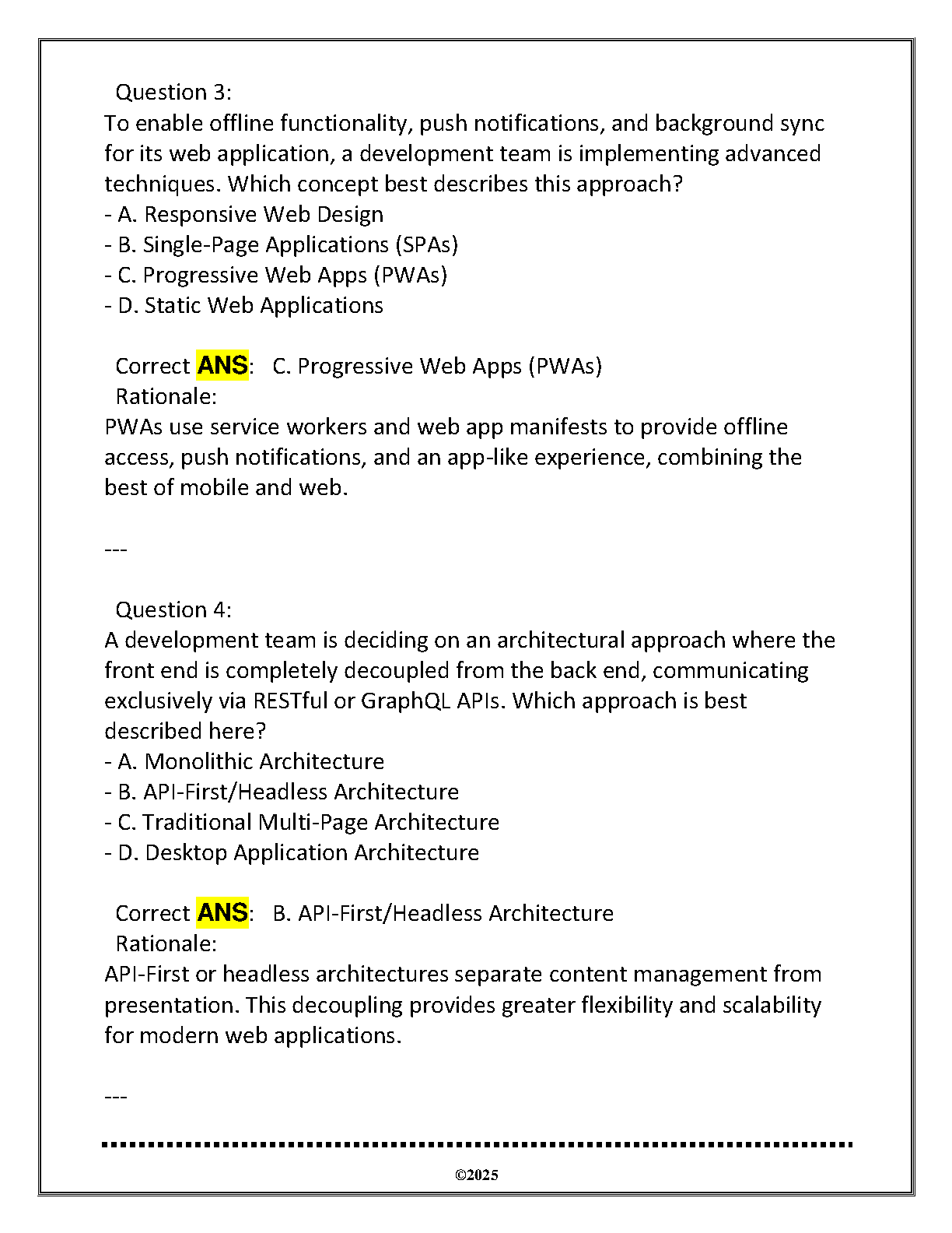 WGU C724 Info Sys Mgmt 2025 Objective Exam Review IMG-3