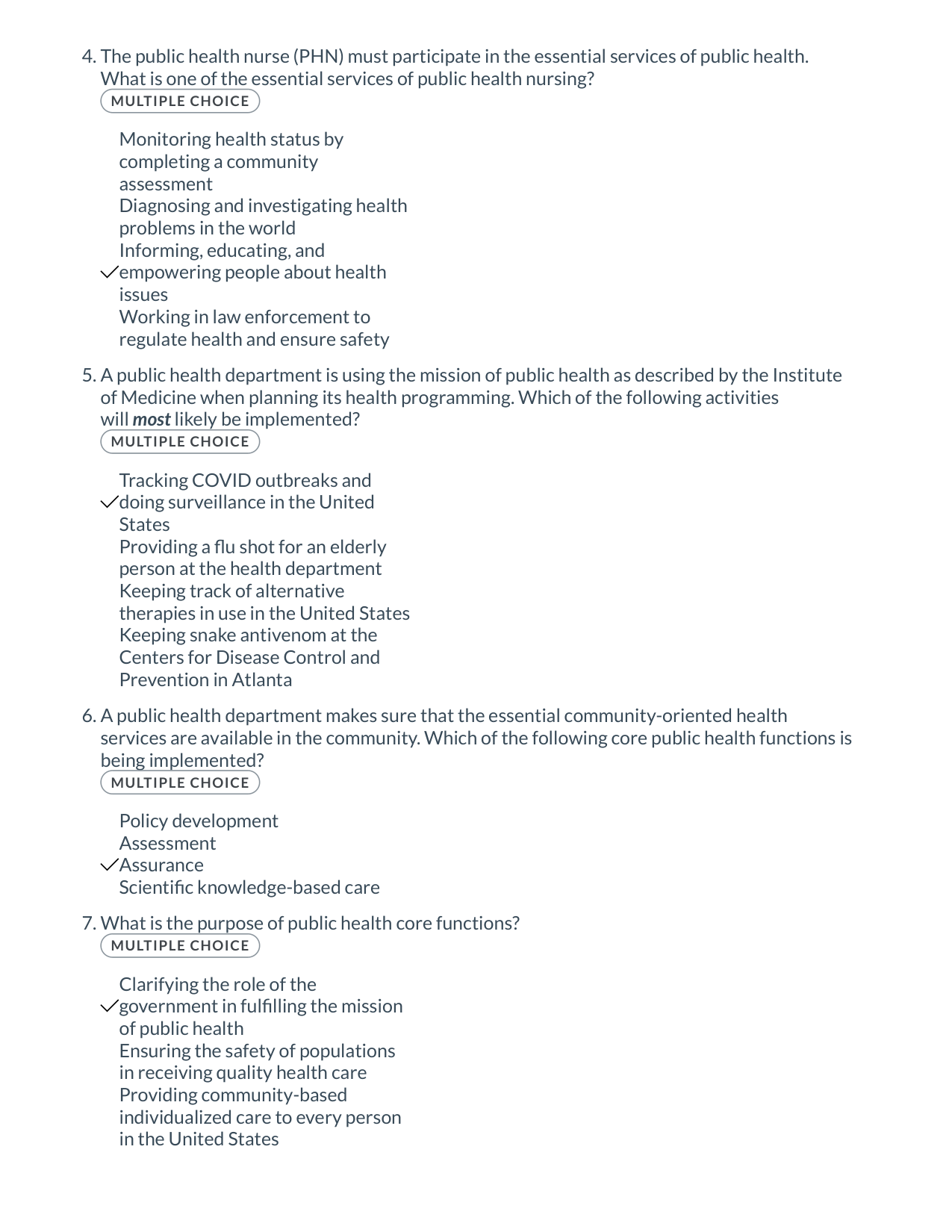 Public Health Nursing 11th Edition TEST BANK IMG-3
