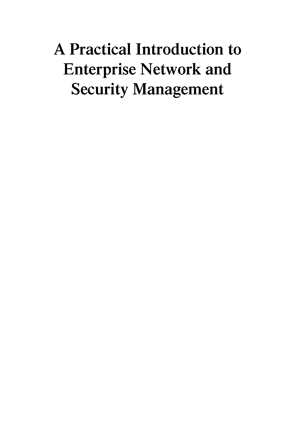 Shin Enterprise Network Test Bank Solutions Manual
