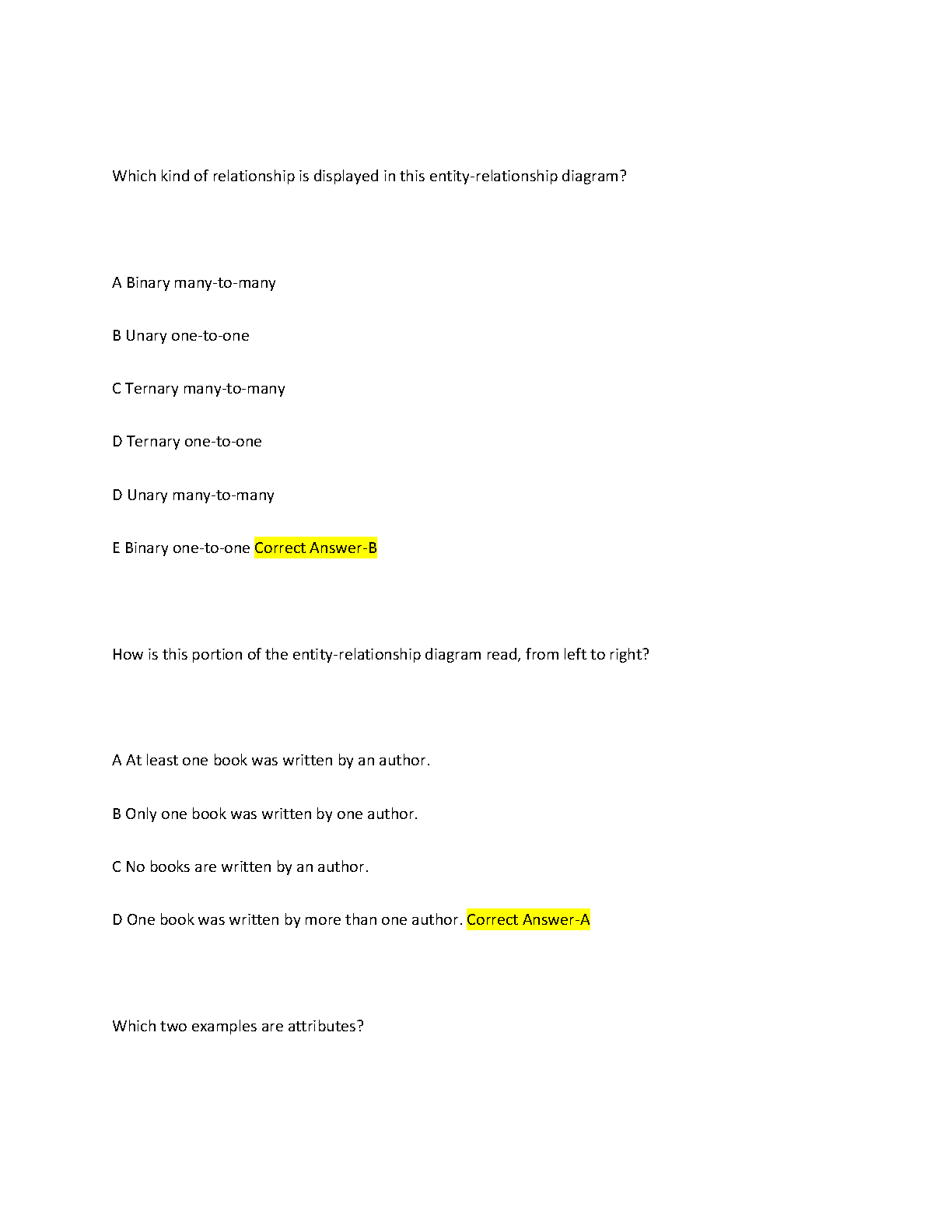 WGU C170 Data Management Quizlet 2024 Revision Notes