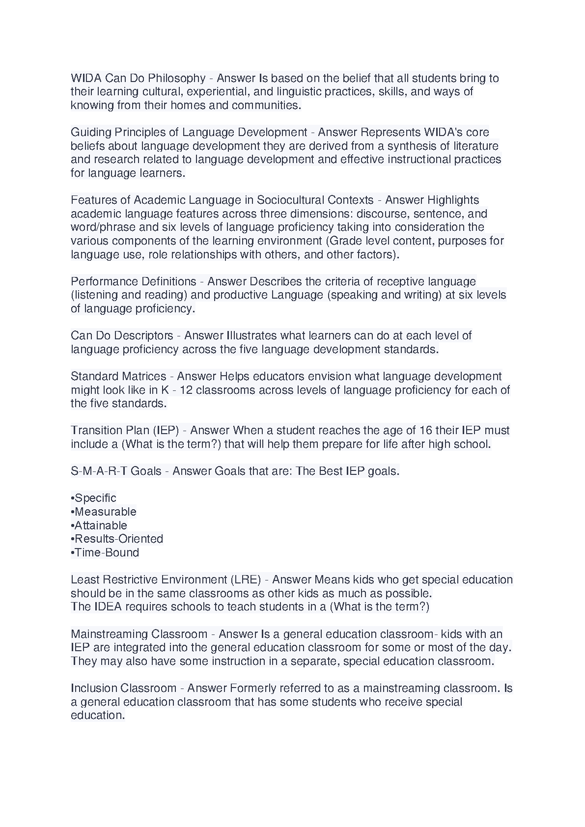 WGU D169 Support Diverse Learners Study Guide 2025 IMG-3