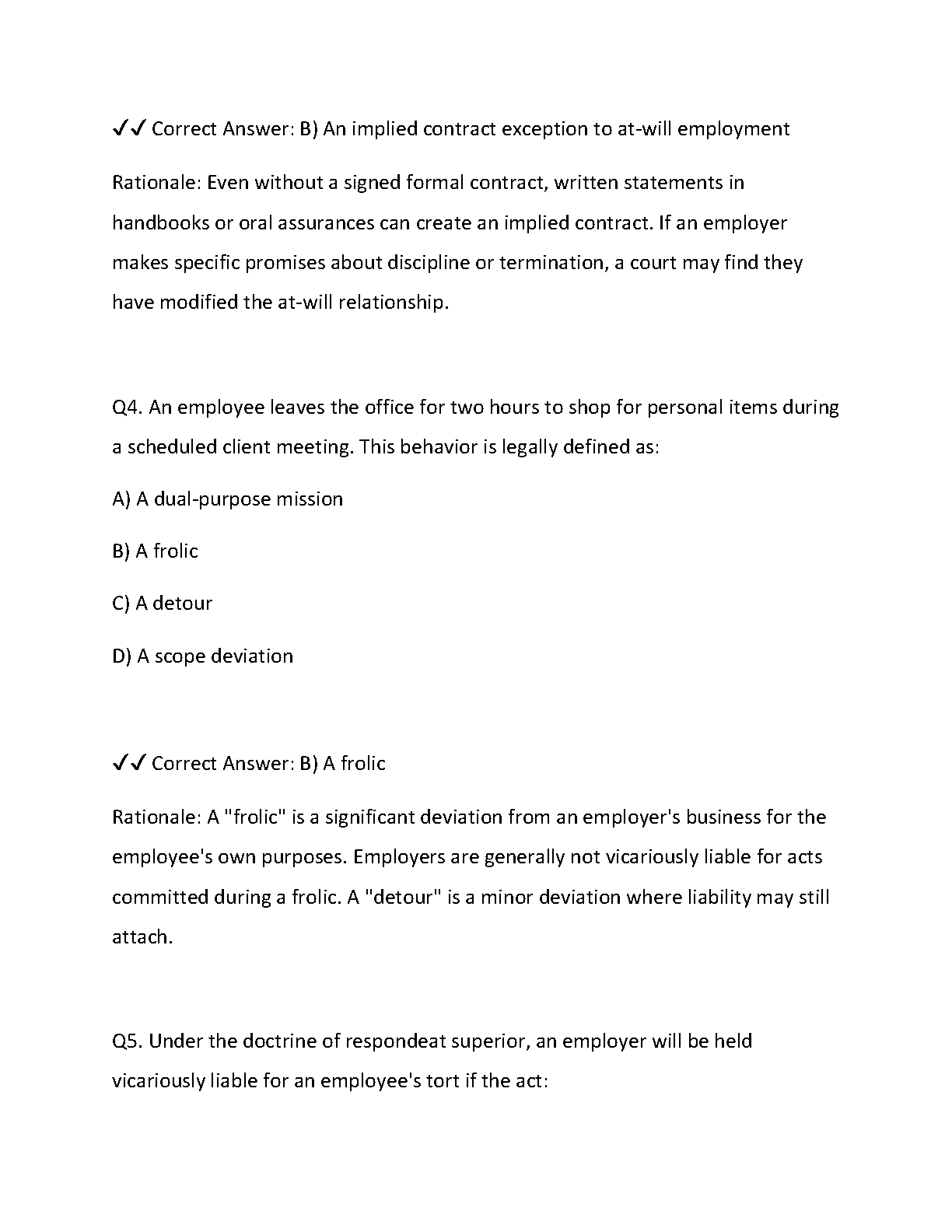 WGU D352 Employment Labor Law Final Exam Study Guide 2026 IMG-3