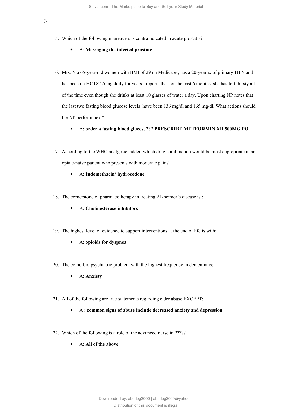 NR 601 Final Exam Answers Chamberlain 2023 Nursing Review IMG-1