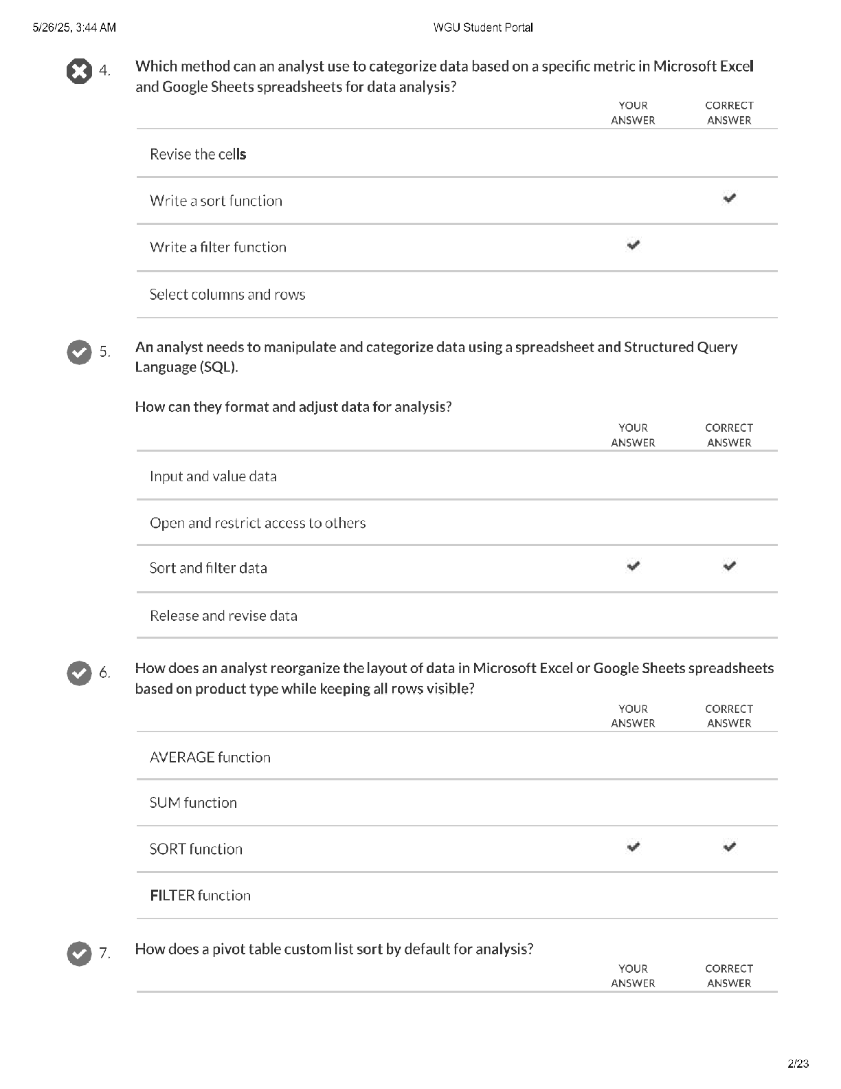WGU D465 Data Apps Pre-Test 2025 Answers & Guide