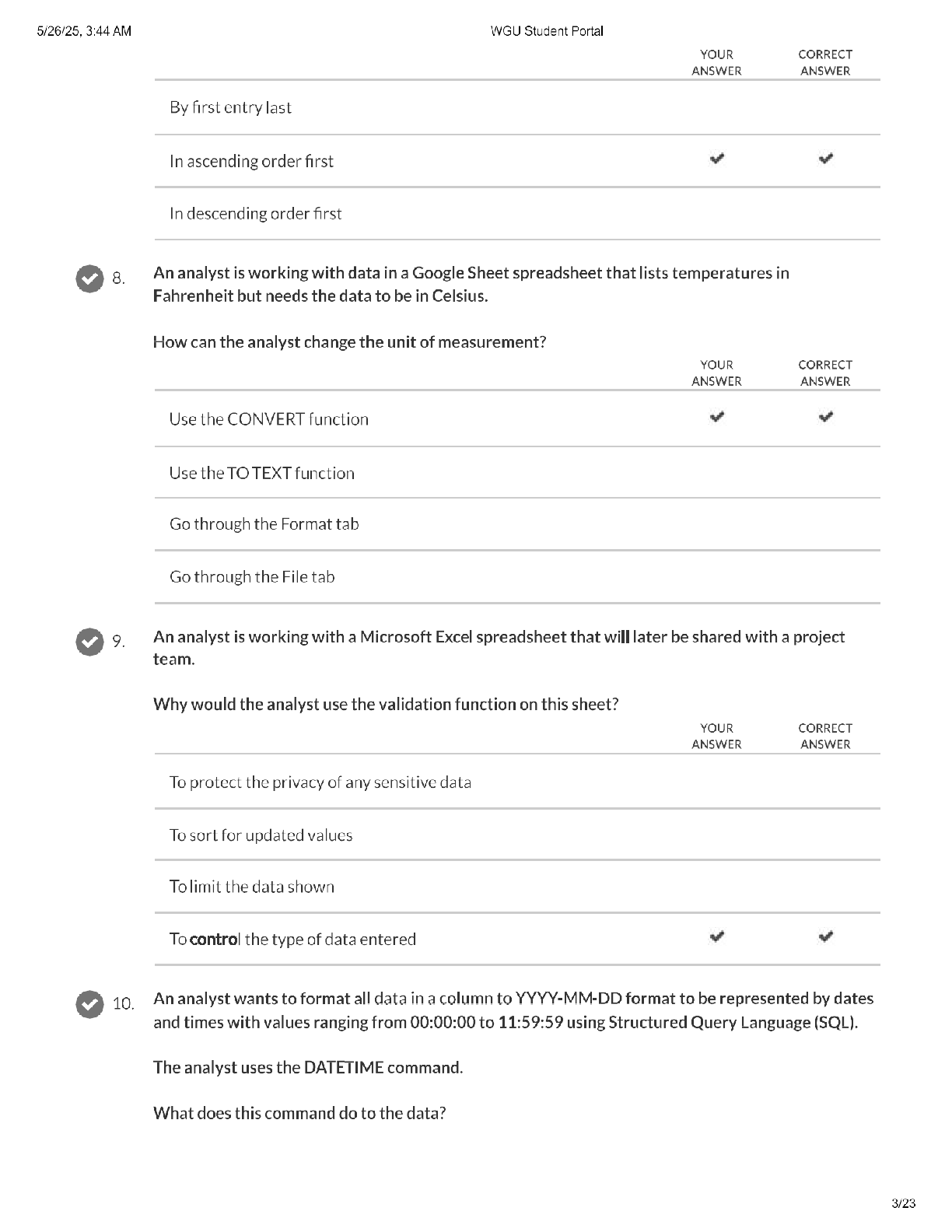 WGU D465 Data Apps Pre-Test 2025 Answers & Guide IMG-3