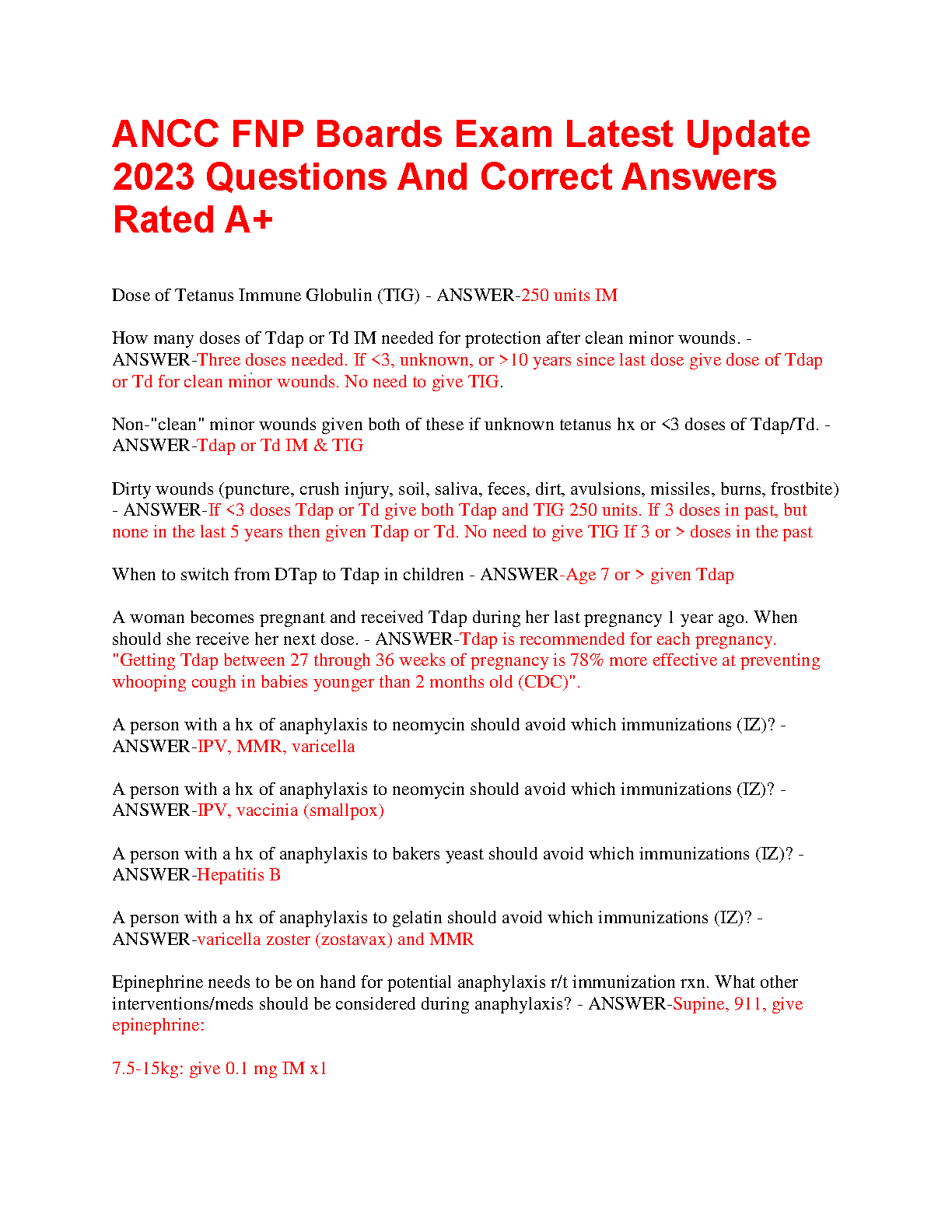 ANCC FNP Boards Exam Prep 2026/27 Question Bank IMG-1