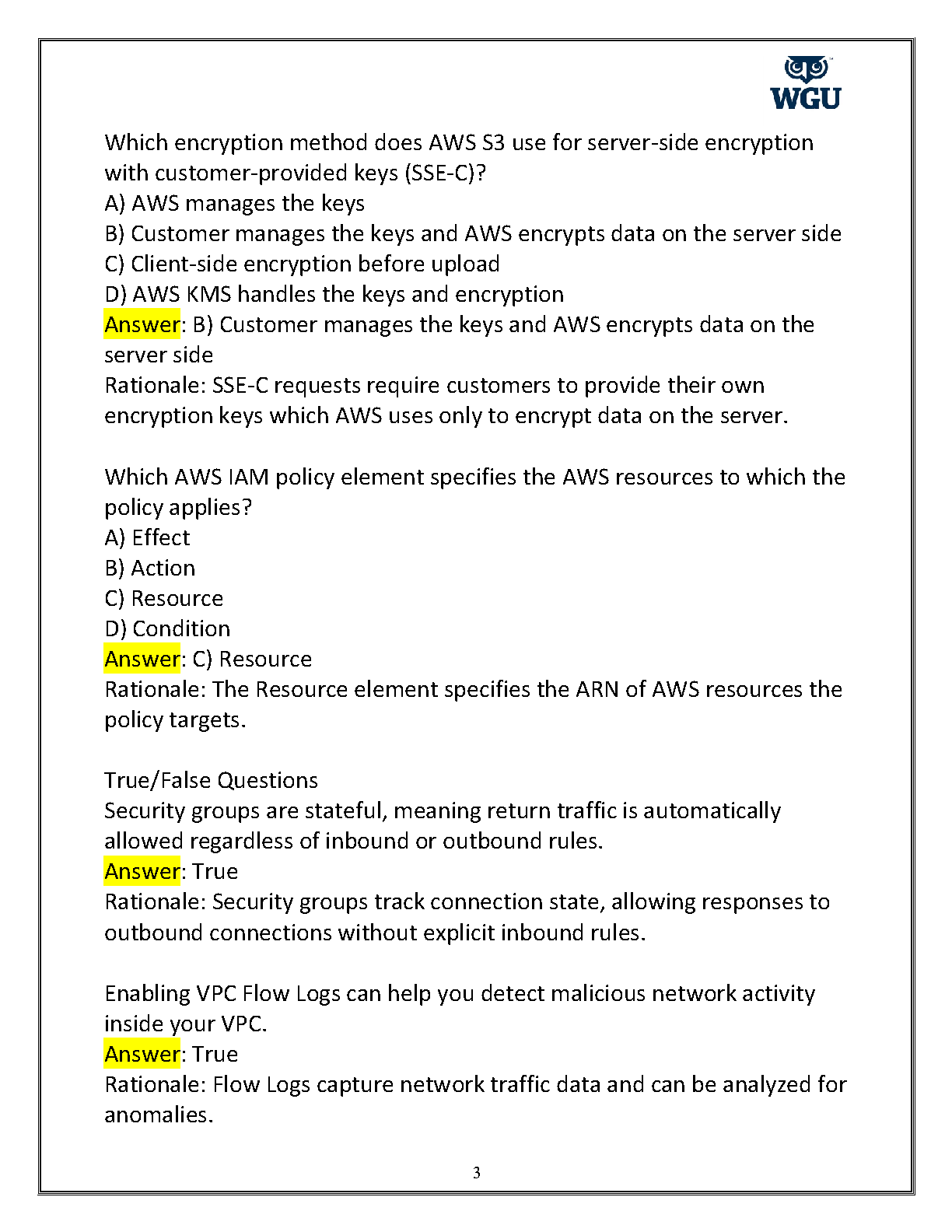 D315 ITEC 2112 Network Security Final Exam Guide IMG-3