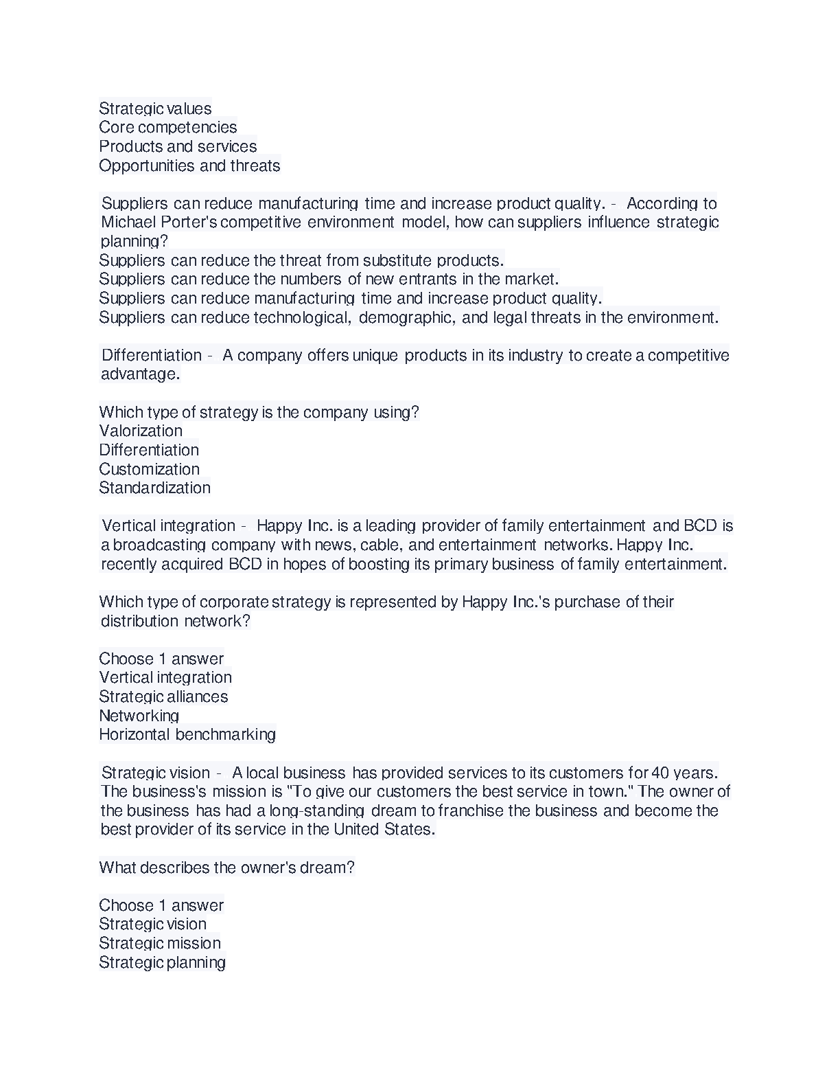 WGU C483 Principles of Management Q&A 2024/25