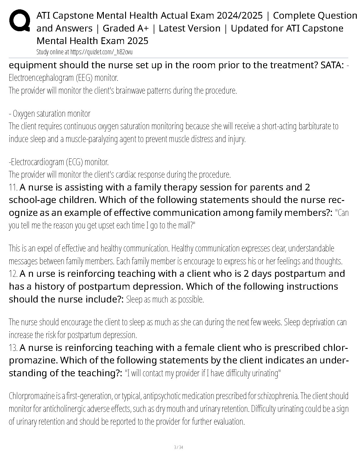 ATI Capstone Mental Health Exam Questions 2026/27 IMG-3