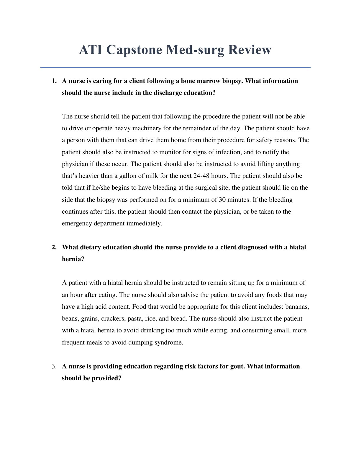 ATI Capstone Med Surg Nursing Review 2026 IMG-1