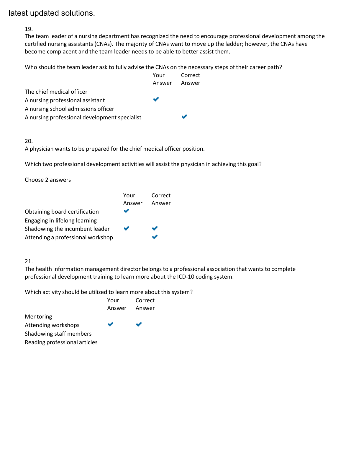 WGU Pathophysiology PCCO Pre-Assessment Answers 2025 IMG-3