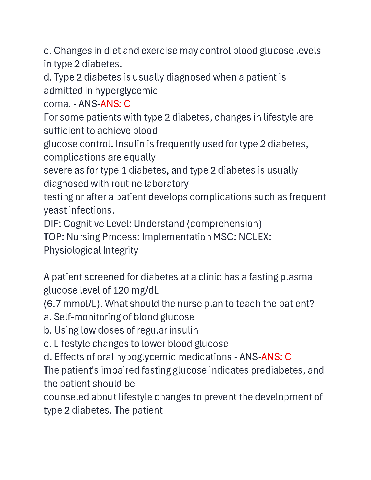 Lewis Med Surg Nursing Test Bank 12e 2026/27 IMG-3