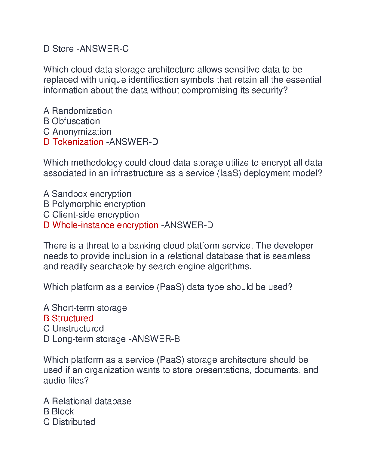 WGU C214 2025 Exam Questions & Answers A+ Guide