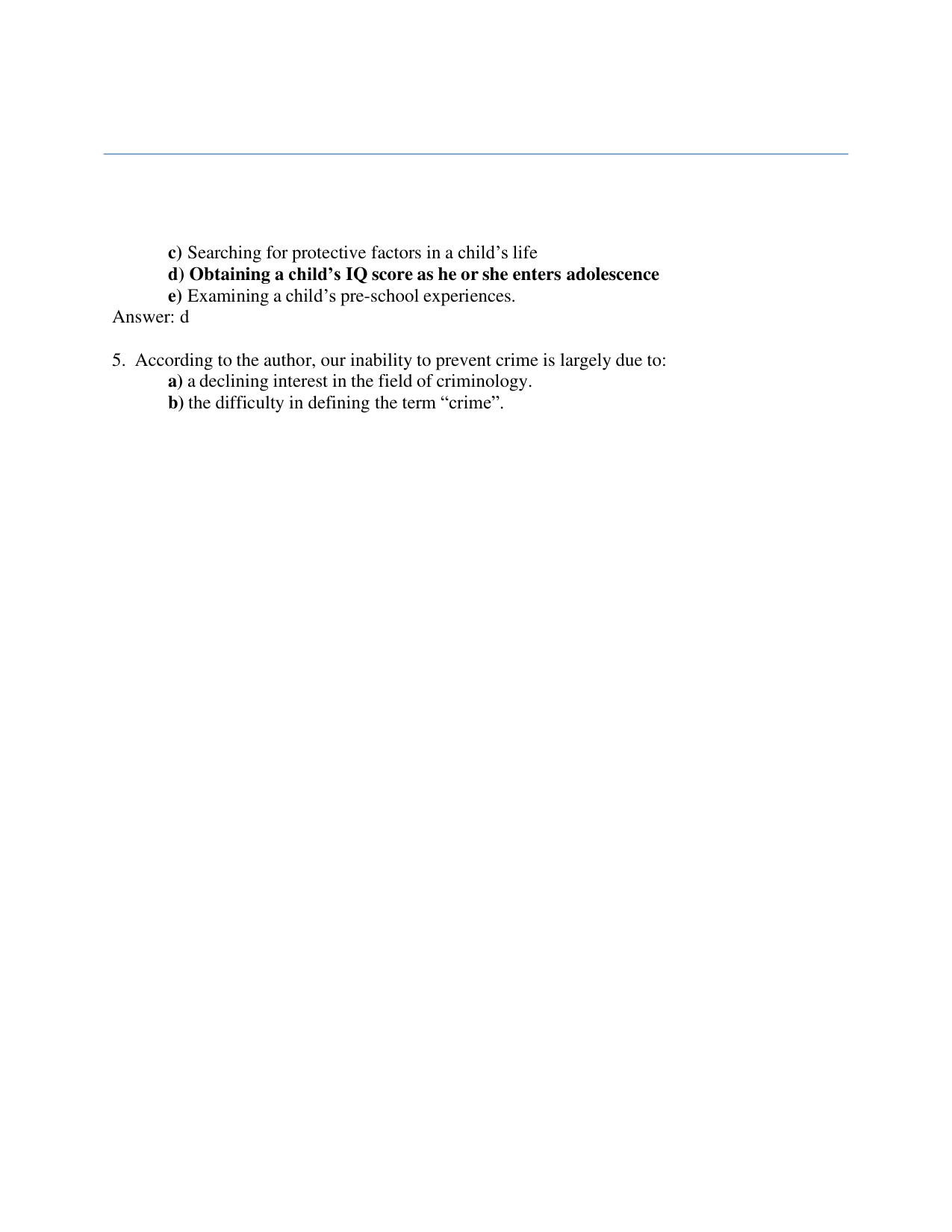 Criminal Behavior: A  Psychological  Approach 11th Edition IMG-3
