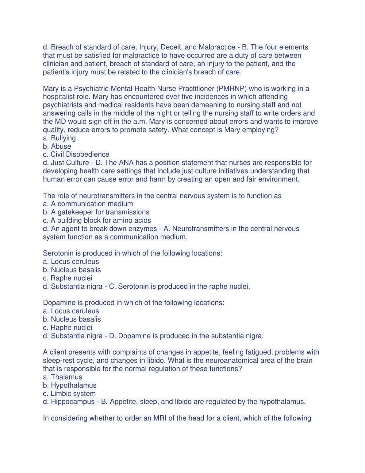 PMHNP ANCC Exam Prep 2026: Practice Questions & Explanations