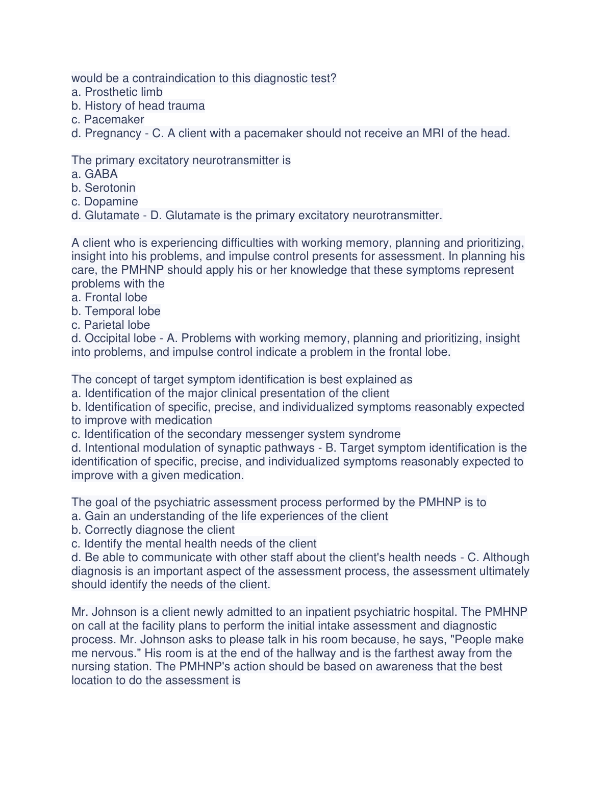 PMHNP ANCC Exam Prep 2026: Practice Questions & Explanations IMG-3