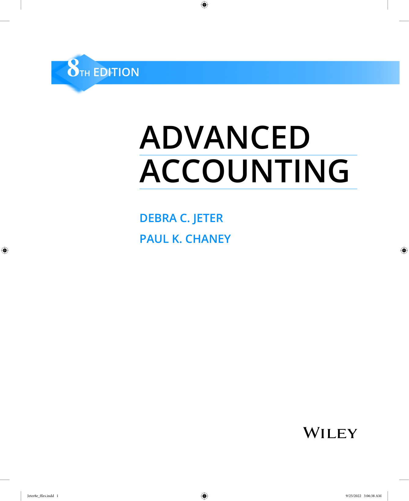 Advanced Accounting, 8th Edition