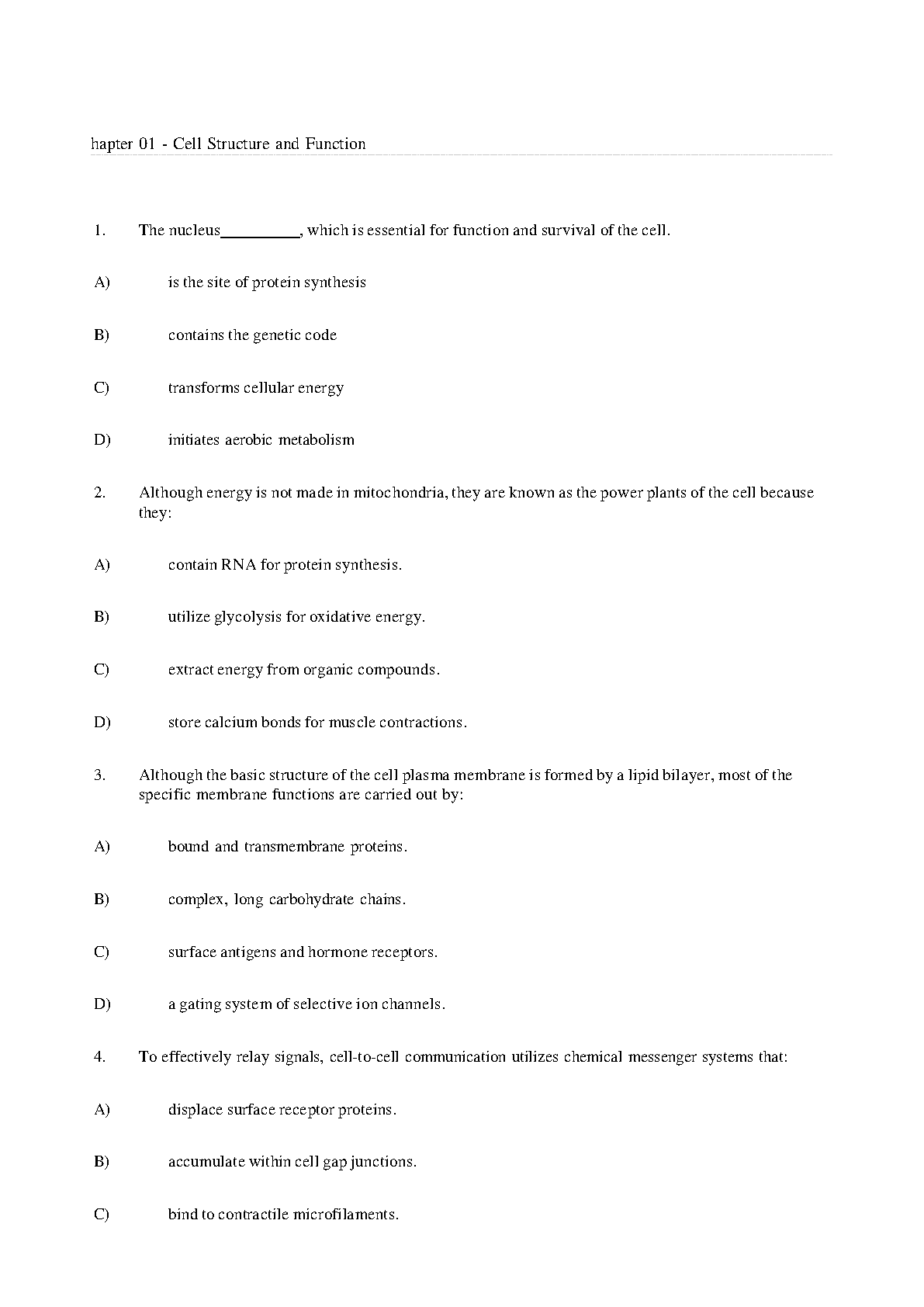 Pathophysiology 4e Test Bank 2026/27 | Essentials