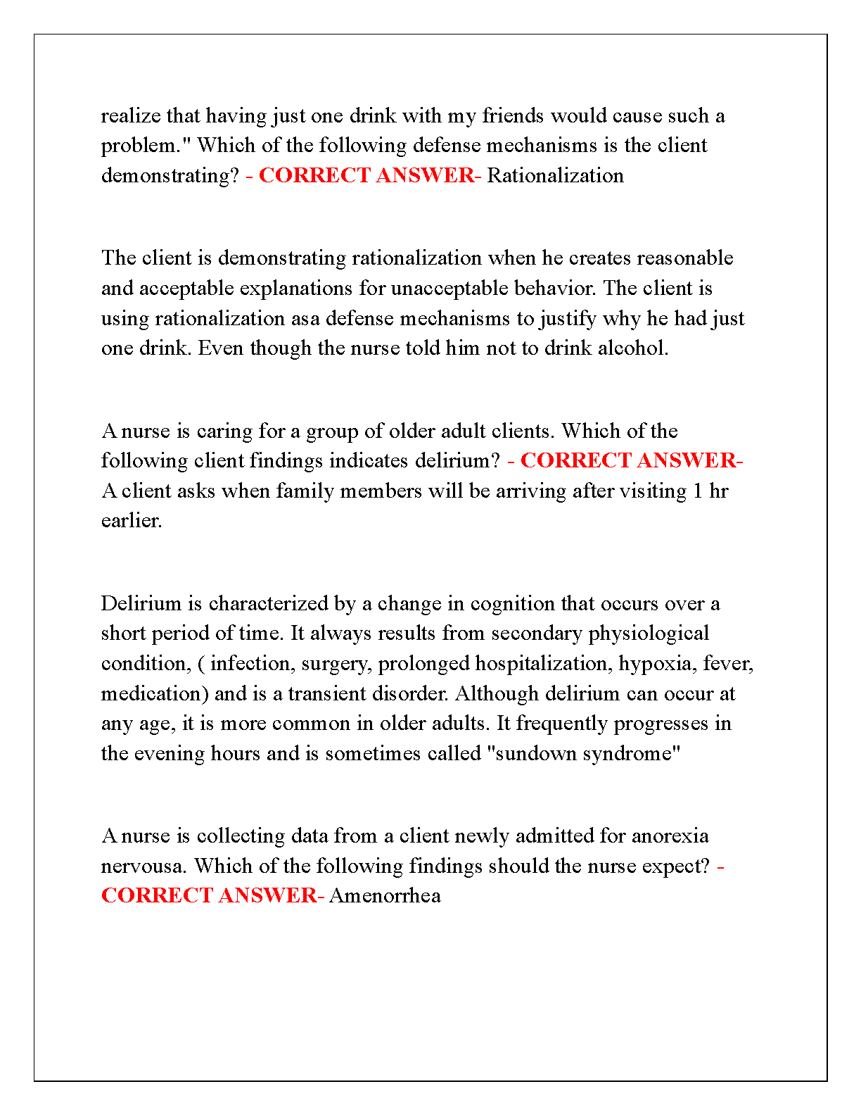 ATI Capstone Mental Health Exam Prep 2026/27 Solutions IMG-3