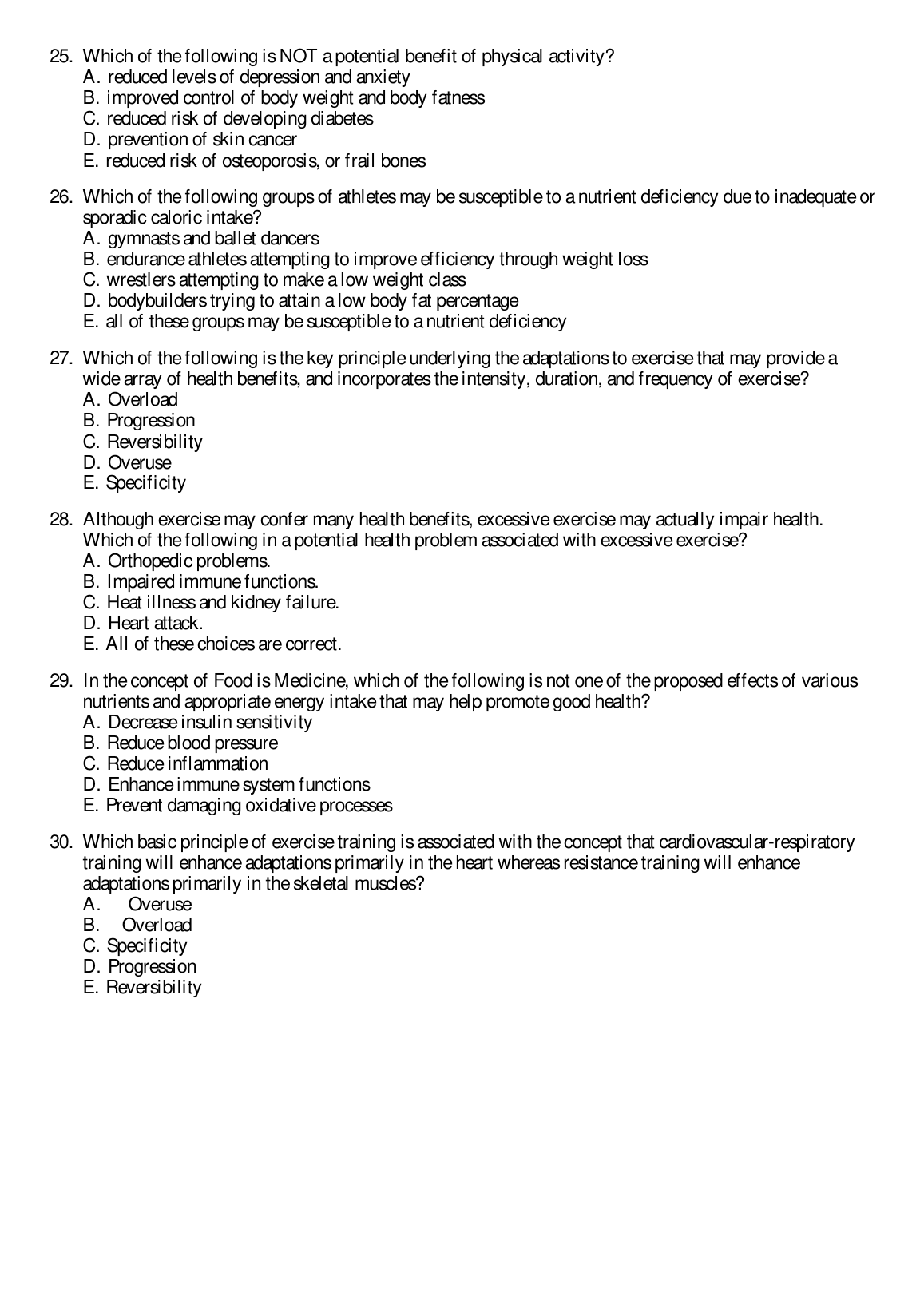 Nutrition Test Bank Williams 13th Ed Exam Prep Questions IMG-1