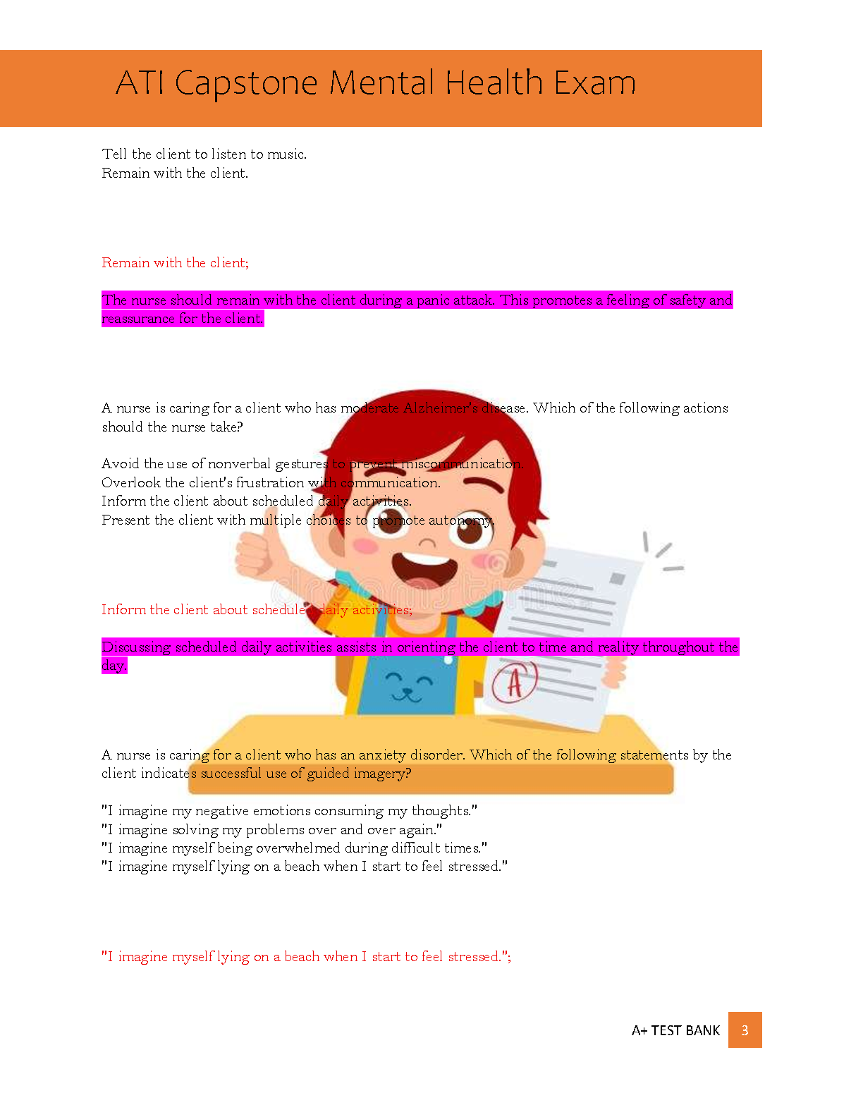 ATI Capstone Mental Health Test Bank 2026 Questions Answers IMG-3
