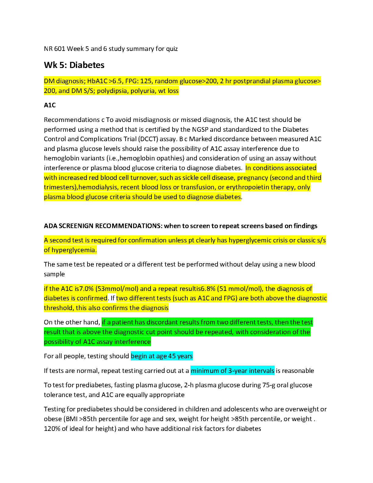 Chamberlain NR 601 Week 5-7 Quizzes Test Bank IMG-3