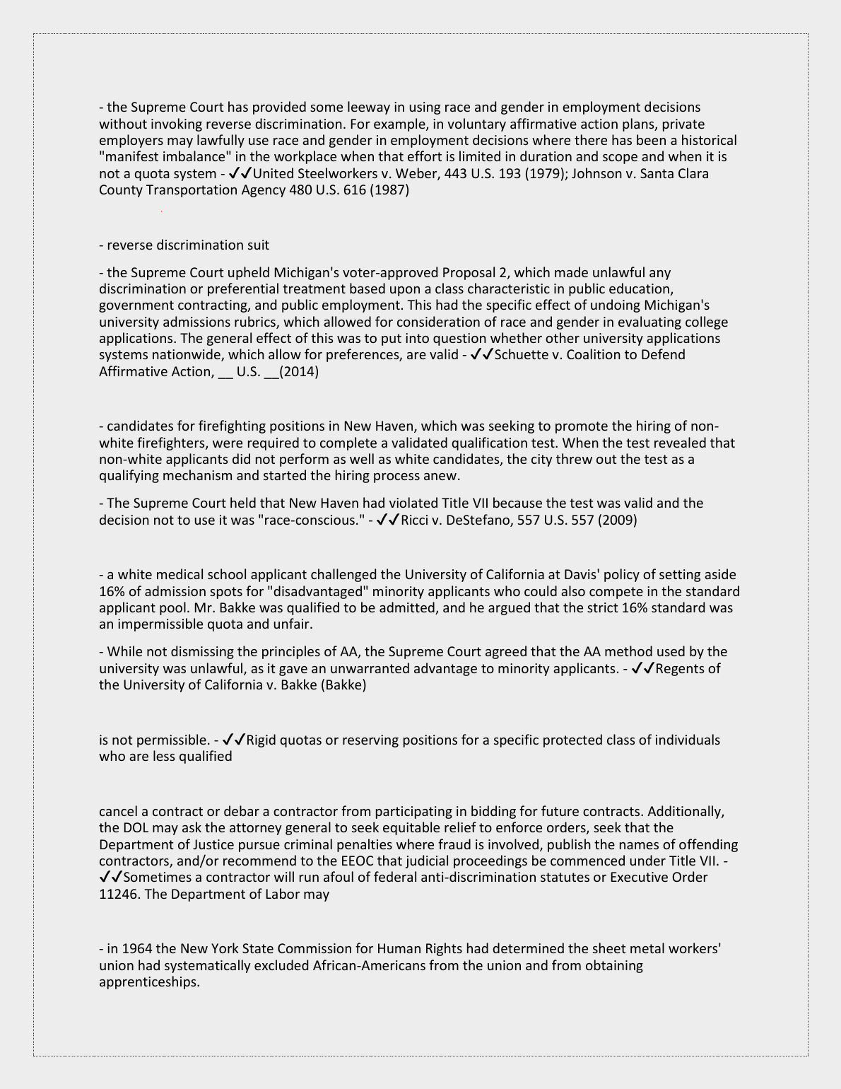 WGU C233 Employment Law Study Guide Top Questions 2024 IMG-1