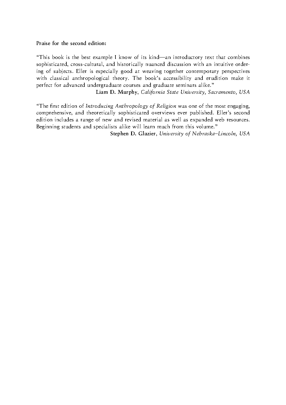 Anthropology of Religion Test Bank Eller 3rd Ed Solutions IMG-3