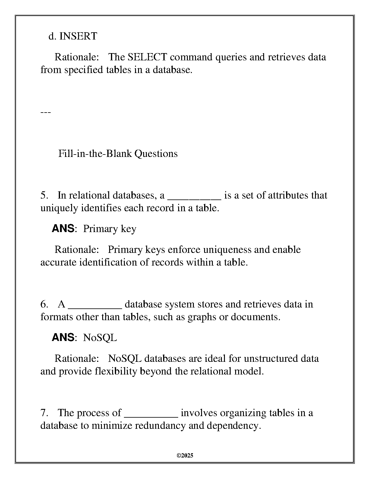 NURS 6010 DBMS Exam Prep WGU 2025 IMG-3