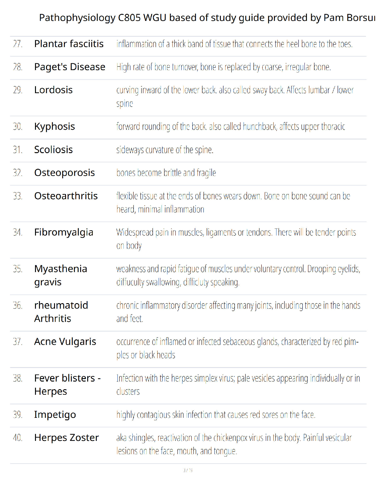 WGU C805 Pathophysiology Study Guide 2026 | First Try Pass IMG-3