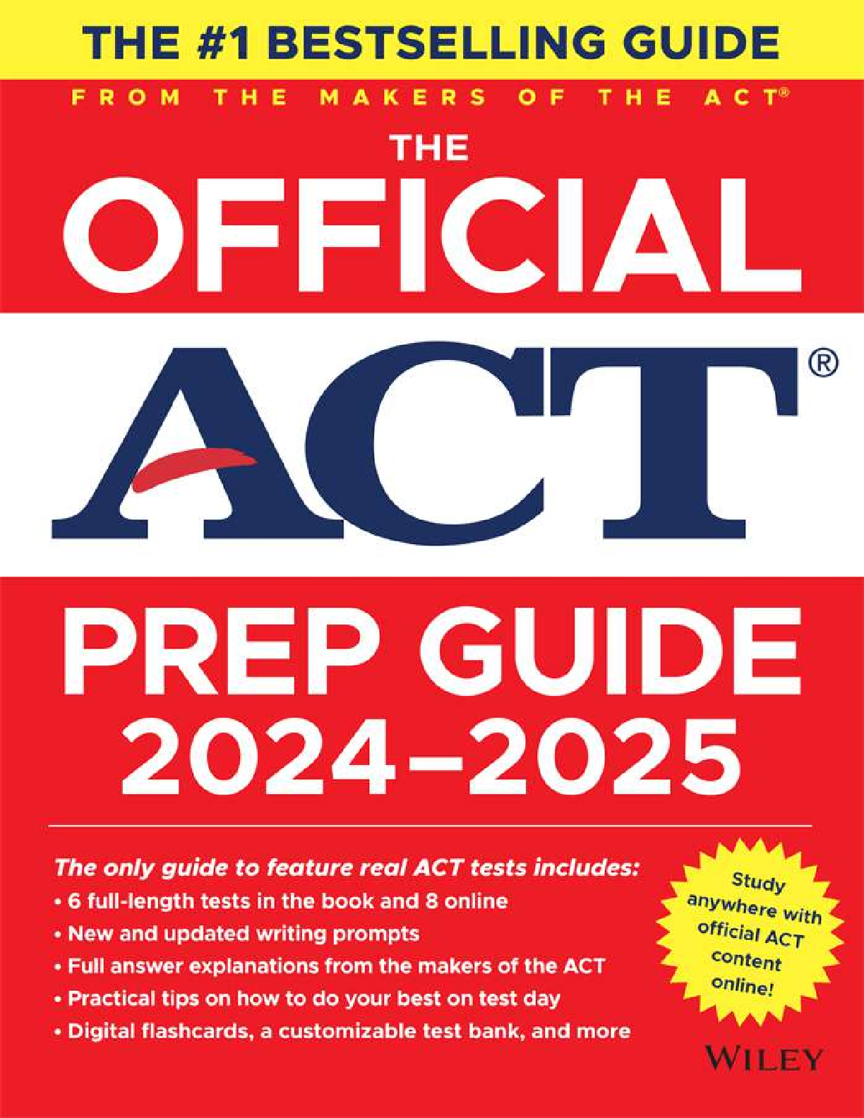 Official ACT Prep Guide 2026-2027 Edition with Real Tests