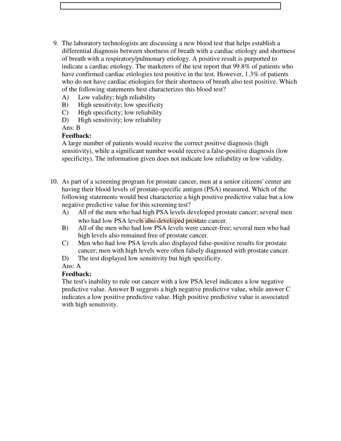 Pathophysiology Test Bank 2026/27 Porth 10e Exam Prep IMG-3
