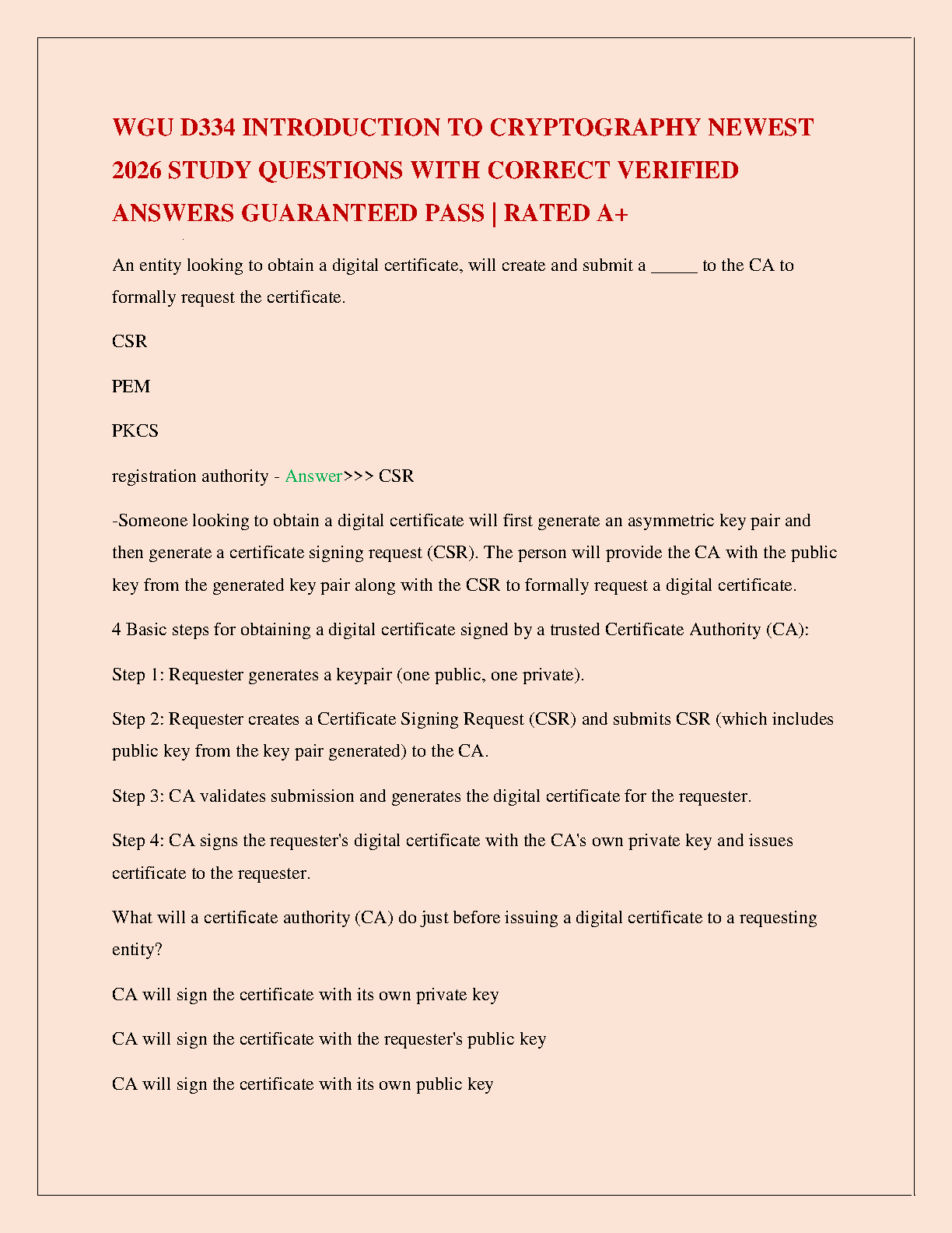 WGU D334 Intro to Crypto Test Bank 2026 IMG-1