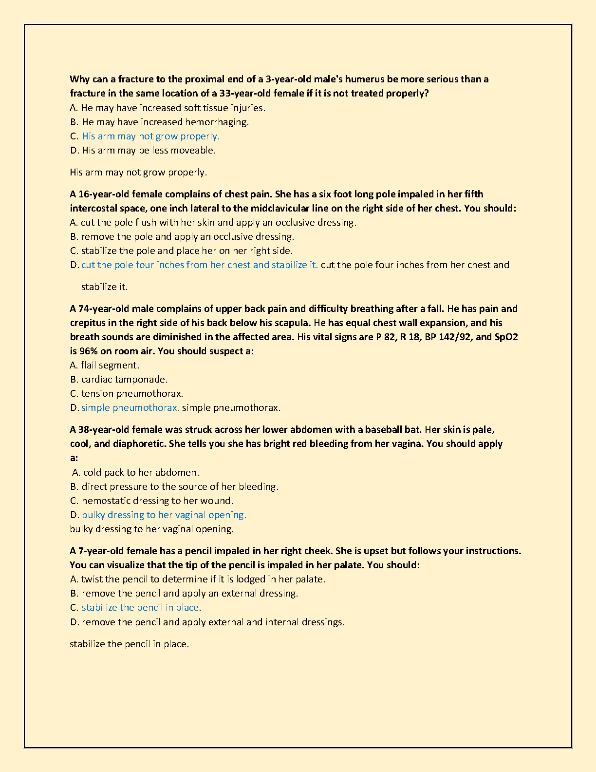 NREMT EMT Cert Exam Prep 2026: 500 Questions & Answers IMG-3