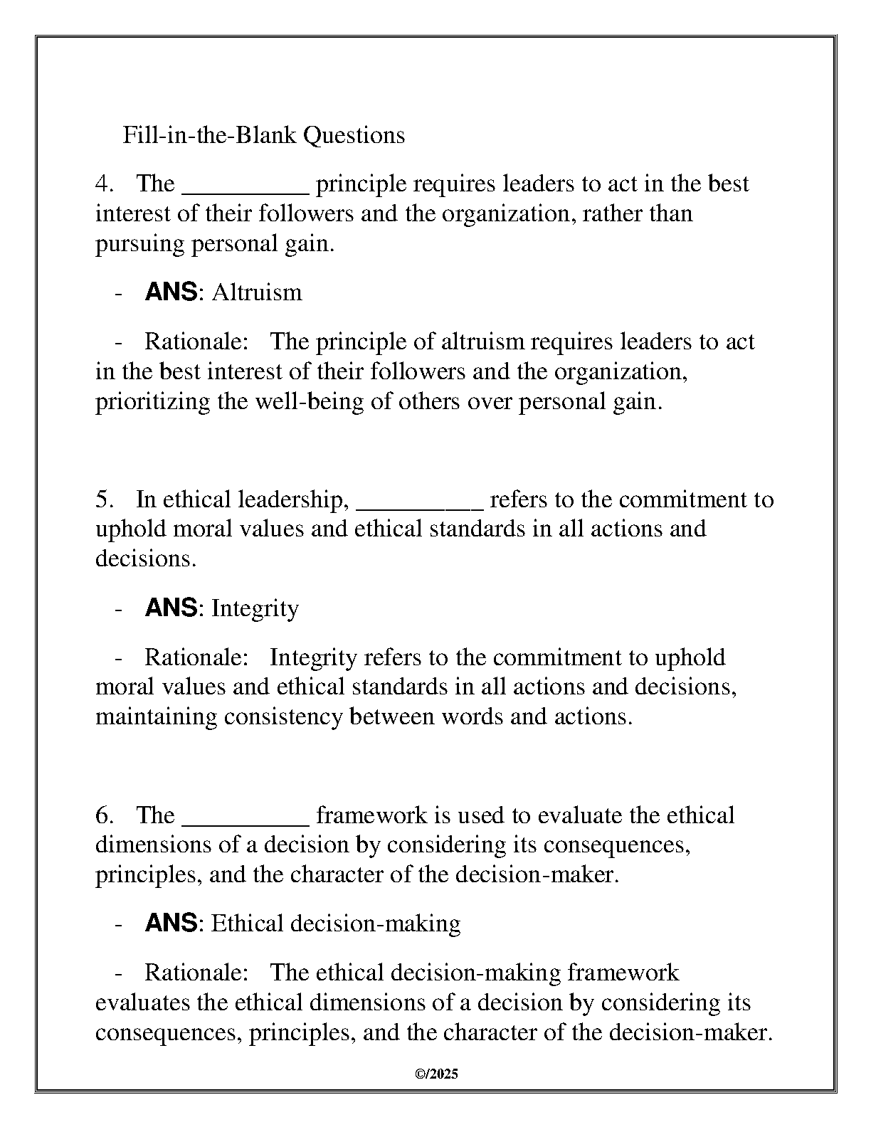 WGU C206 Mgmt 6000 Ethical Leadership FA Review Qs As 2025 IMG-3