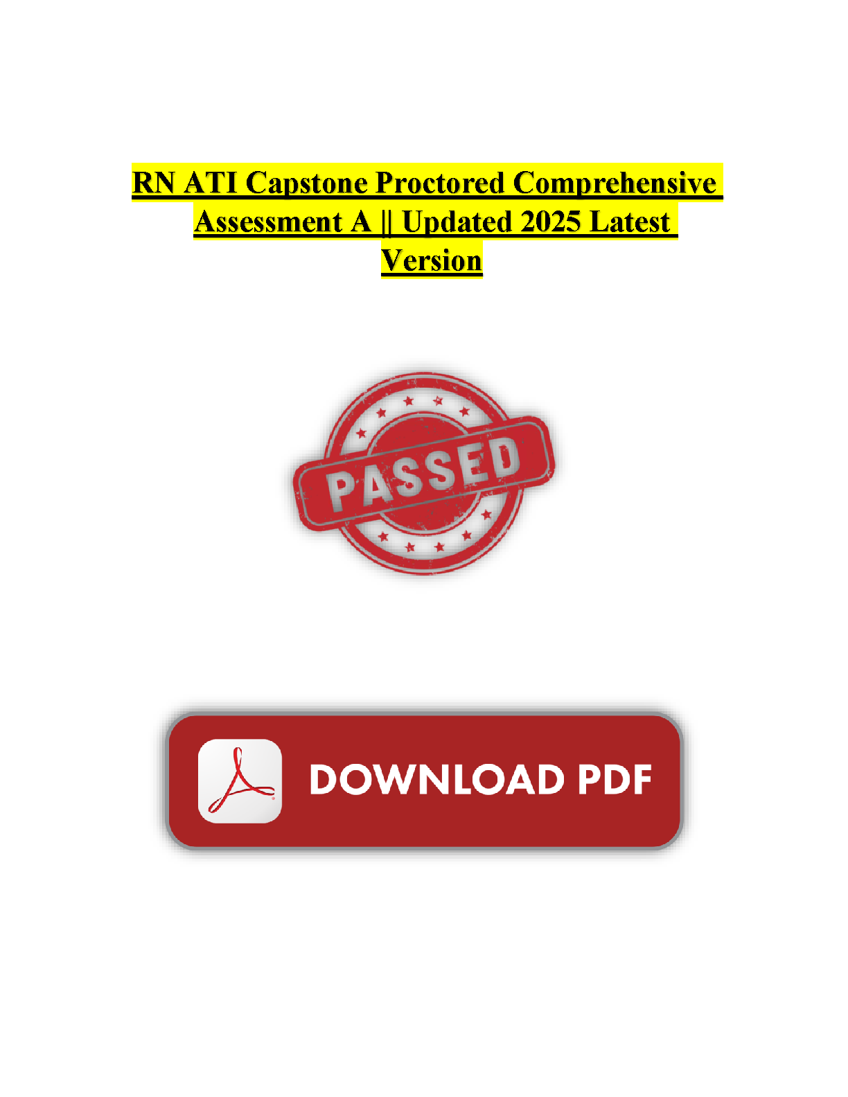 ATI Capstone Practice Exam A 2026 Nursing PDF IMG-1