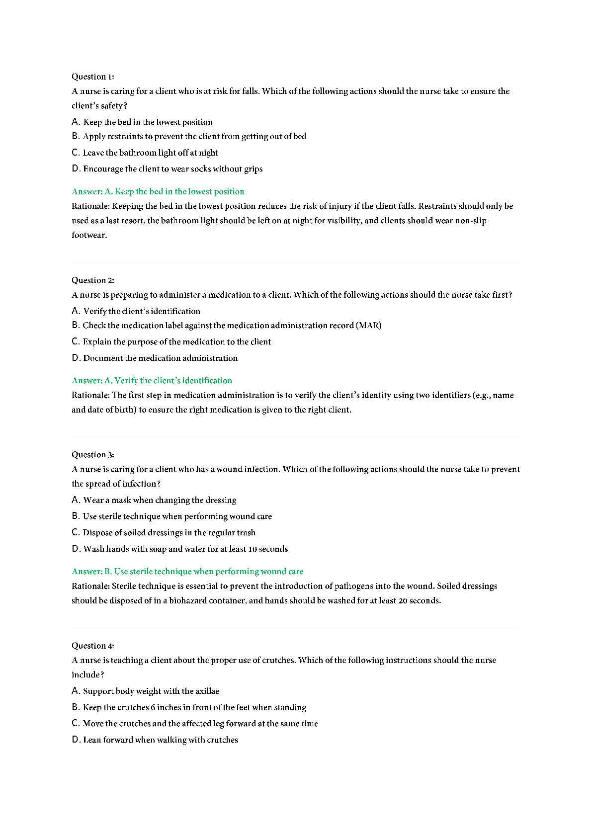 ATI Capstone Practice Exam A 2026 Nursing PDF