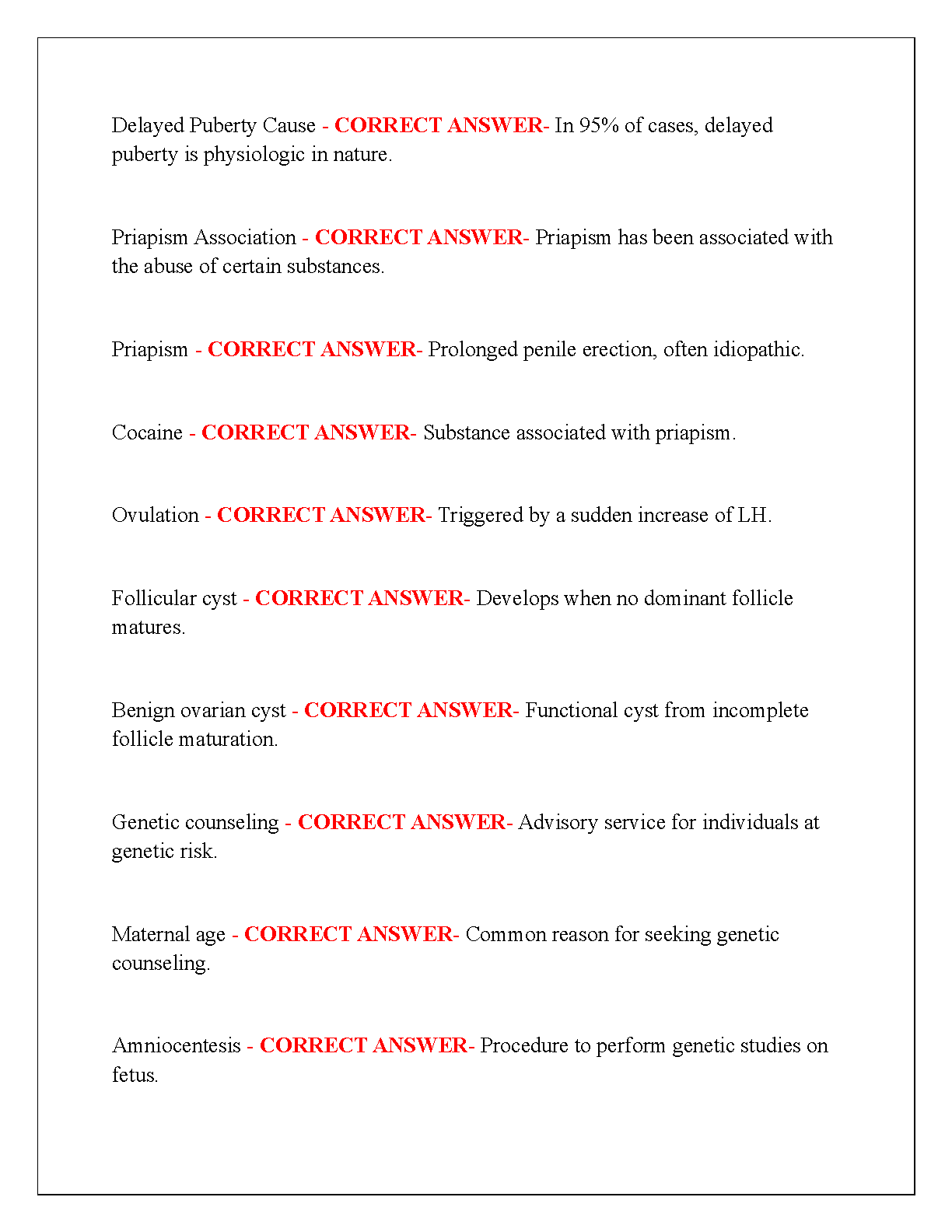 WGU D115 Advanced Pathophysiology Exam Qs & As 2025 IMG-3