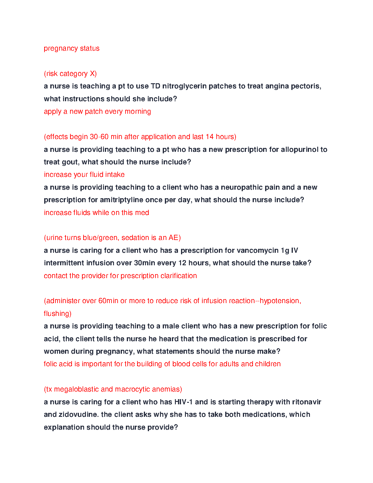 ATI Pharmacology Exam Qs & A 2026/27 Revision Pack IMG-3