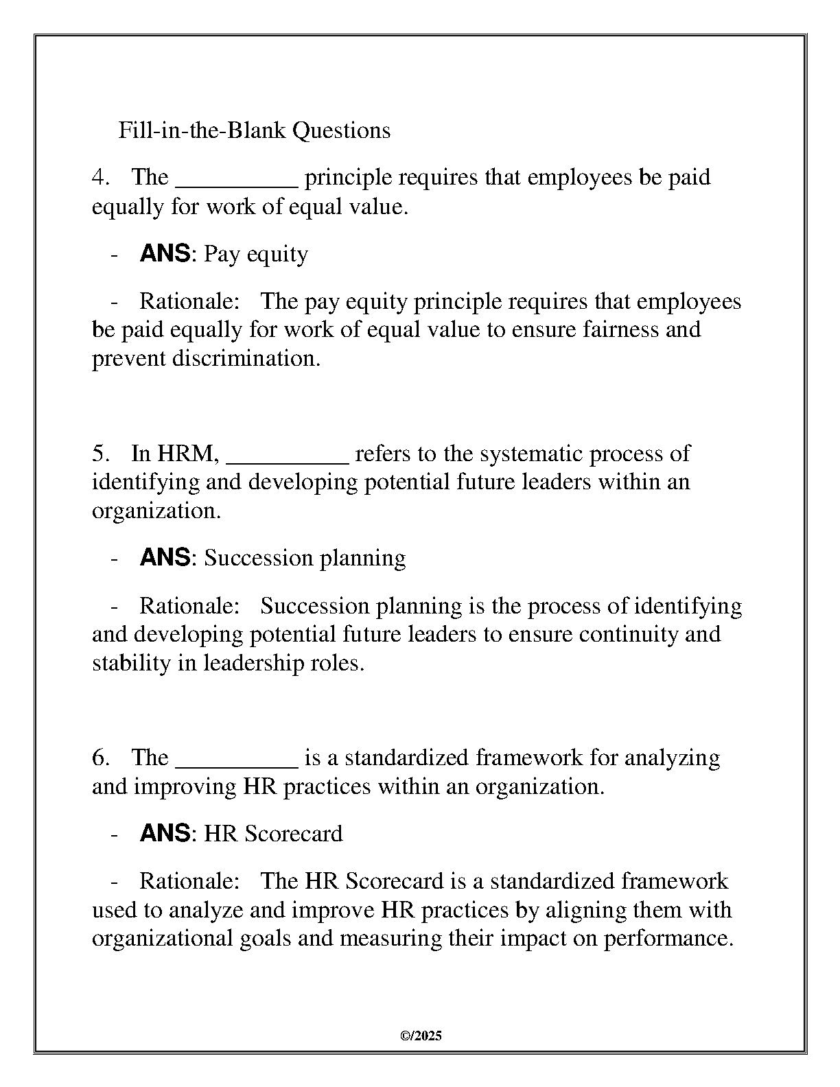 WGU HRM 5010 Exam Prep: Managing Human Capital Q&A Guide IMG-3