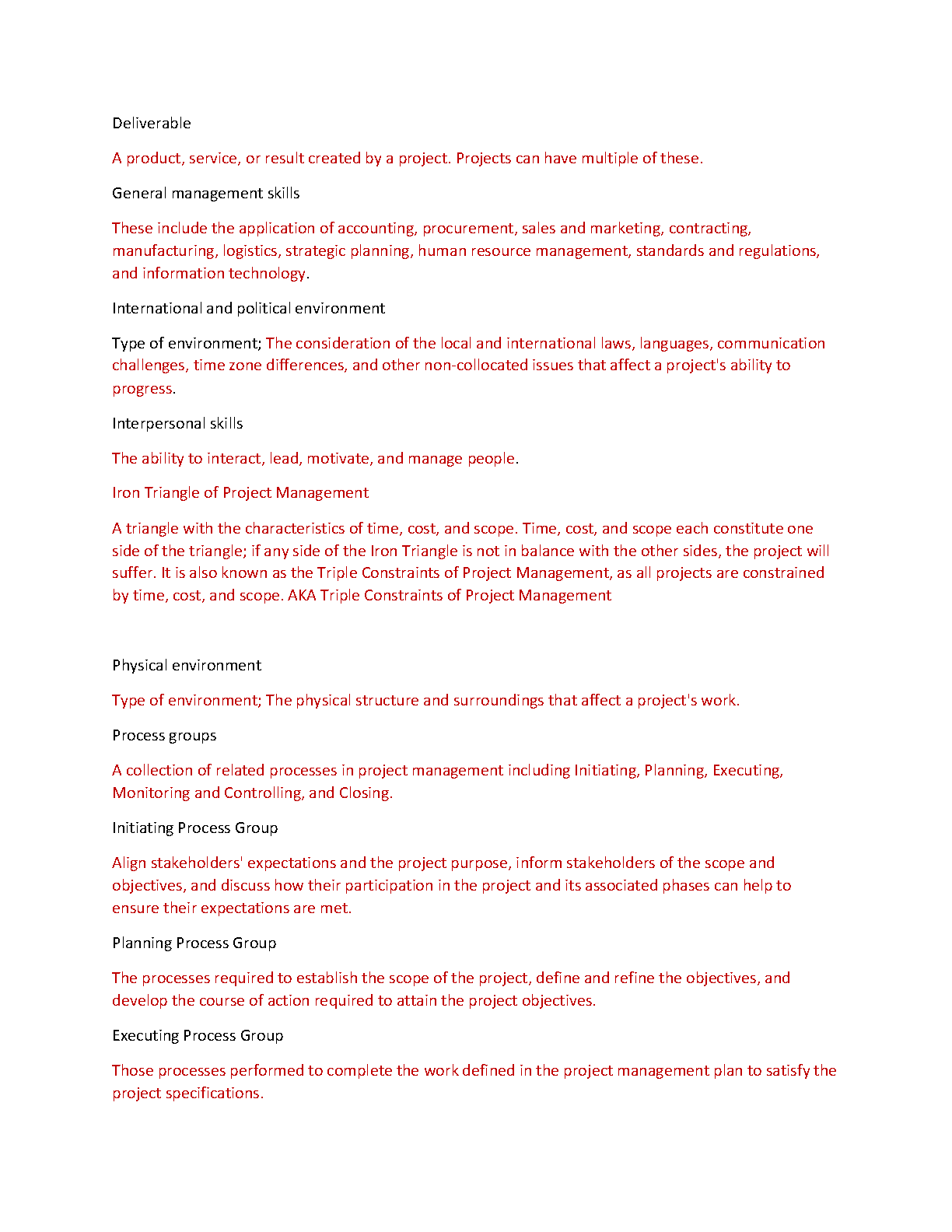 WGU C783 Project Management Exam Guide 2026/2027