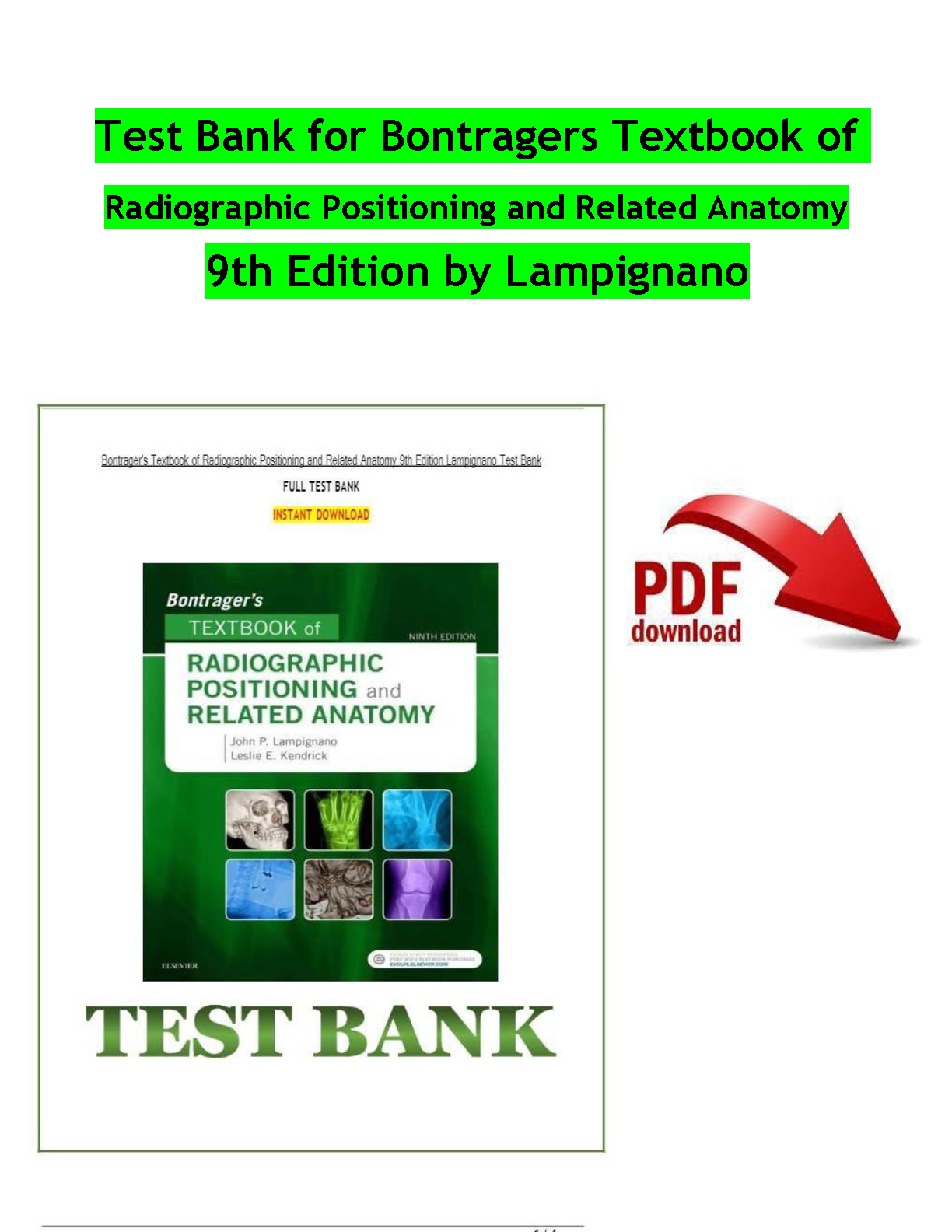Bontrager's Textbook of Radiographic Positioning IMG-1