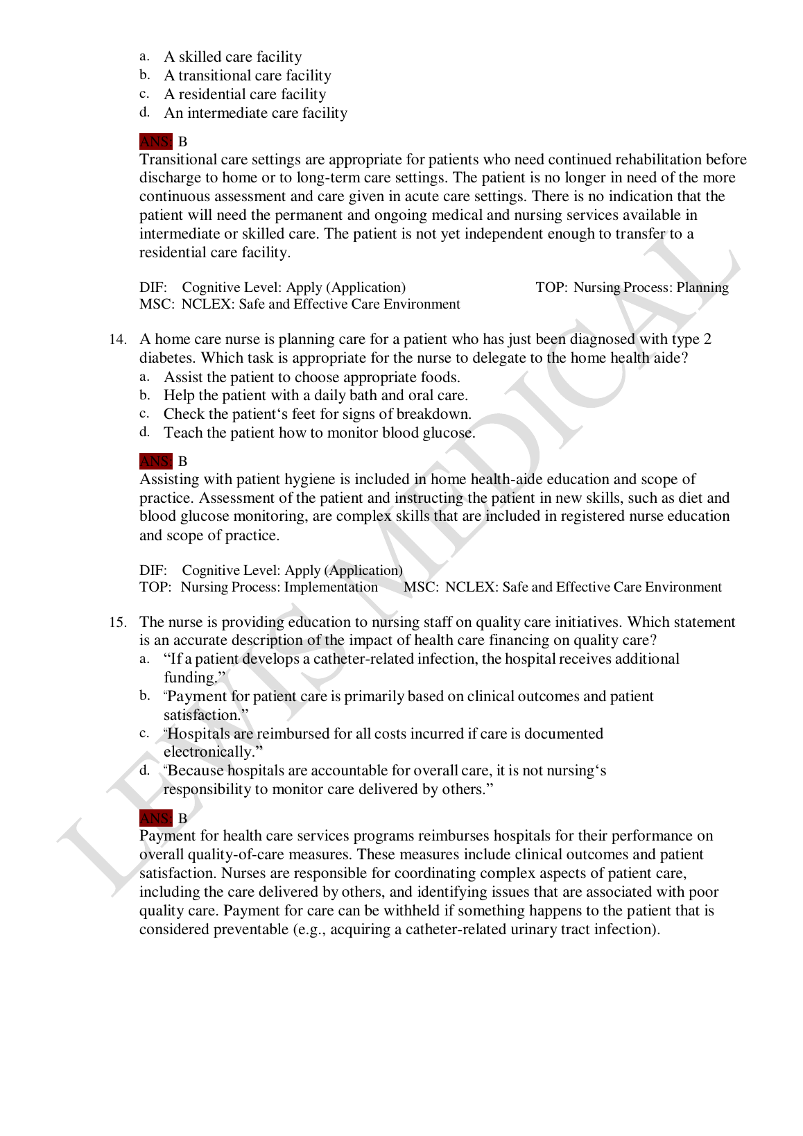 Lewis Med Surg Nursing 12e Test Bank 2026-2027 IMG-3