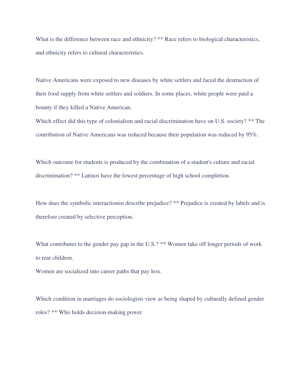 WGU C273 Sociology Practice Exam 2025 With Answers IMG-3